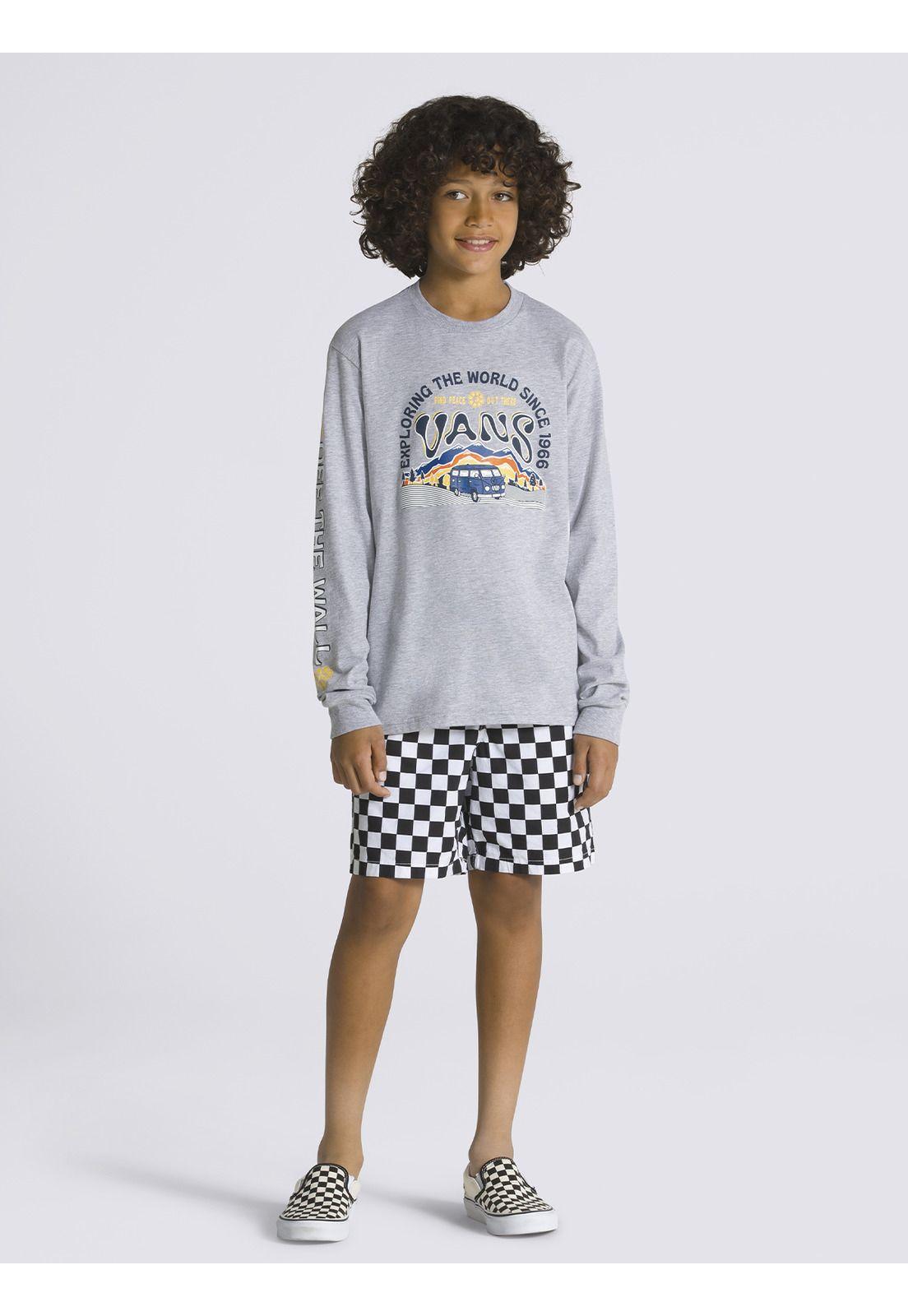 Polera Manga Larga Get There Ls Gris Niño-1