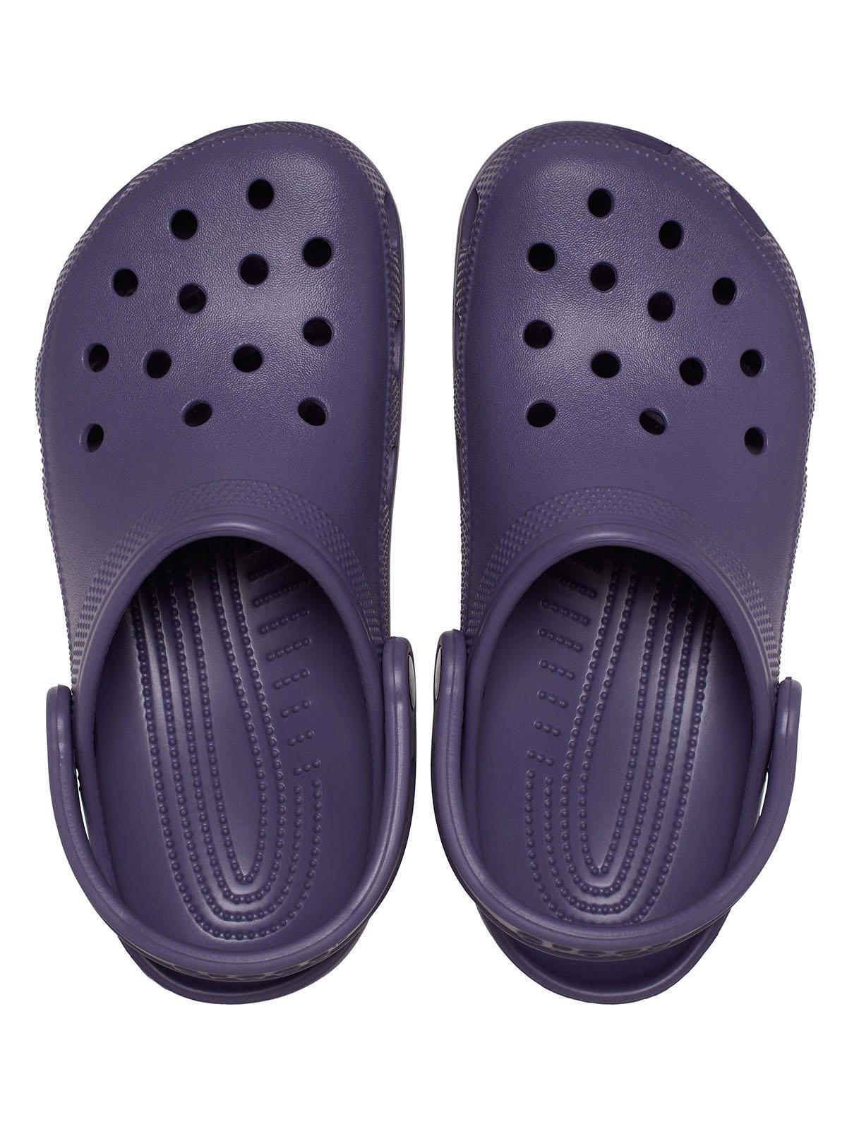 Zueco Crocs Mujer Classic Clog Morado Oscuro-4