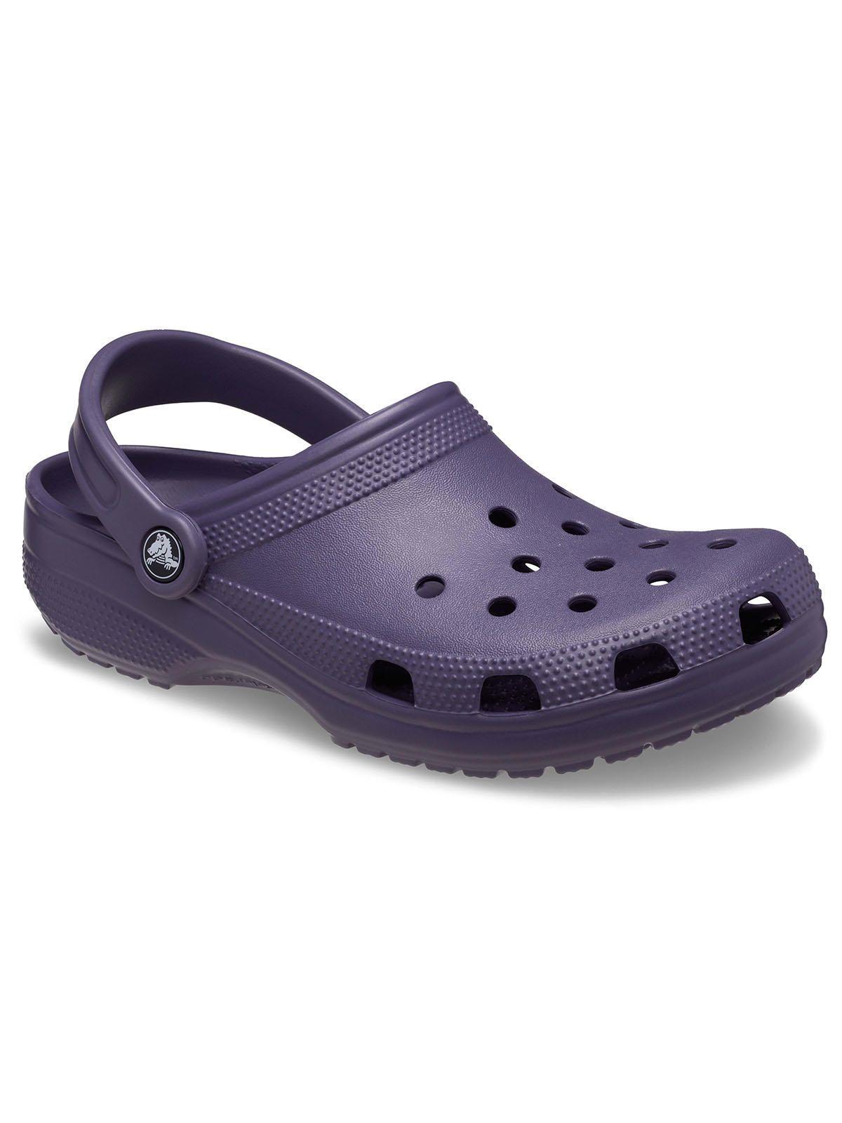 Zueco Crocs Mujer Classic Clog Morado Oscuro-6