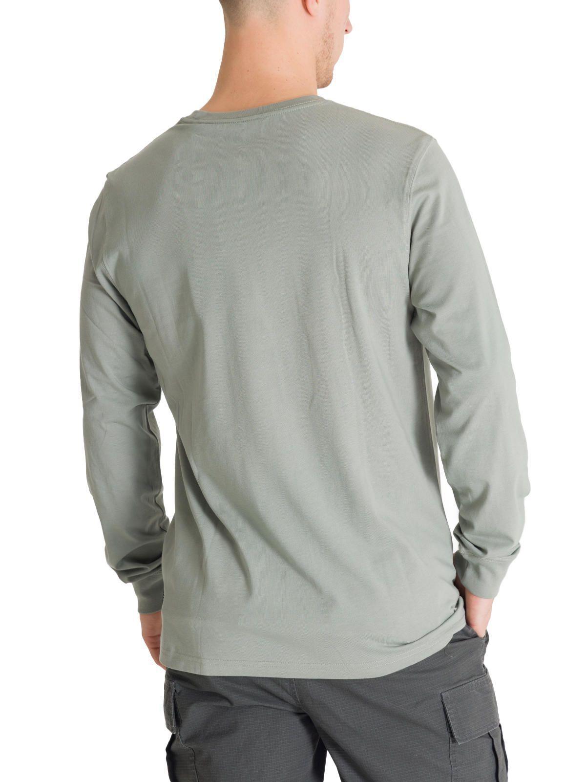 Polera Manga Larga Hombre Colfax Verde Burton-3