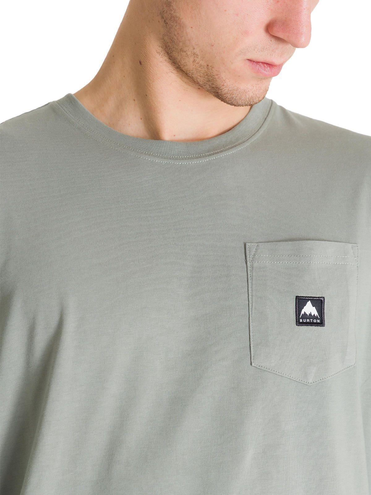 Polera Manga Larga Hombre Colfax Verde Burton-4