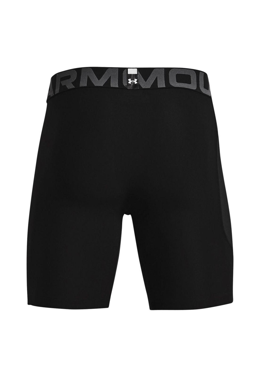 Shorts de compresión HeatGear hombre Negro-1