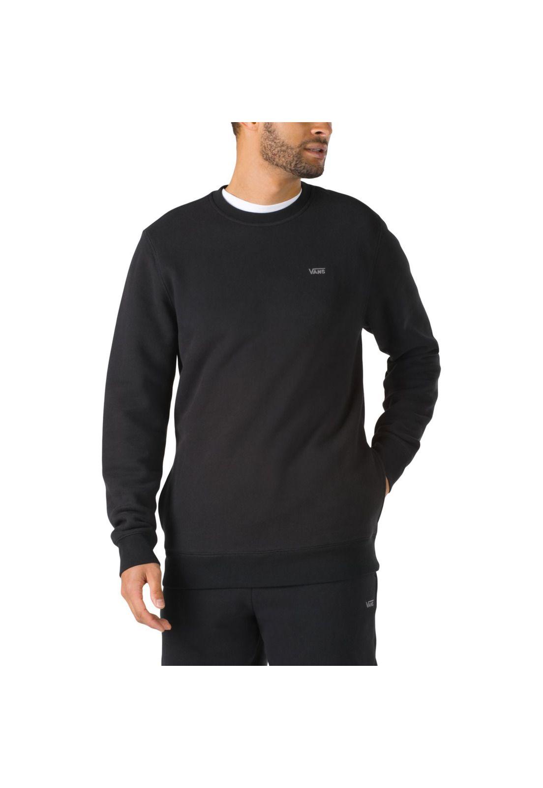 Polerón Hombre Comfycush Crew Fleece Negro-0