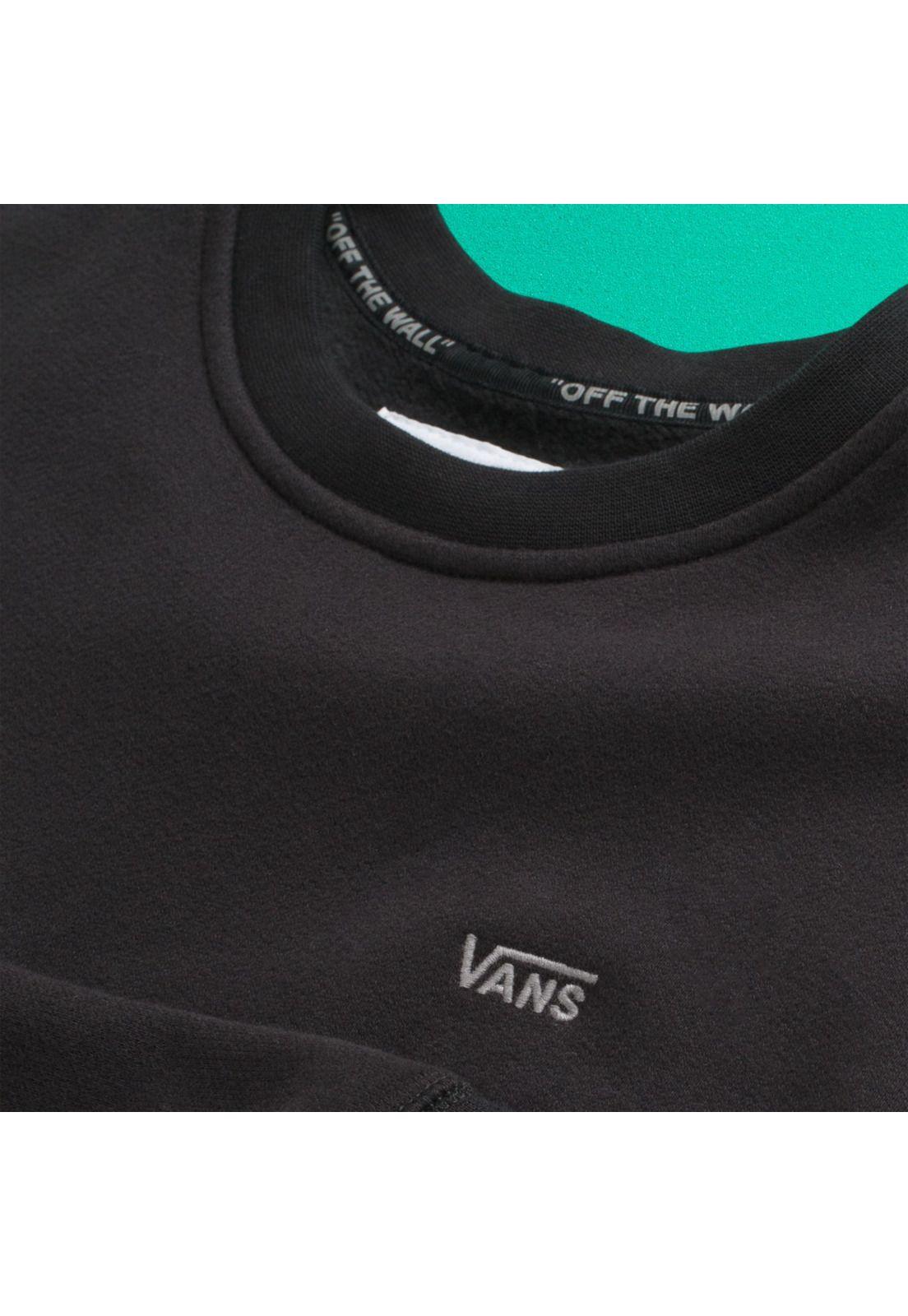 Polerón Hombre Comfycush Crew Fleece Negro-3