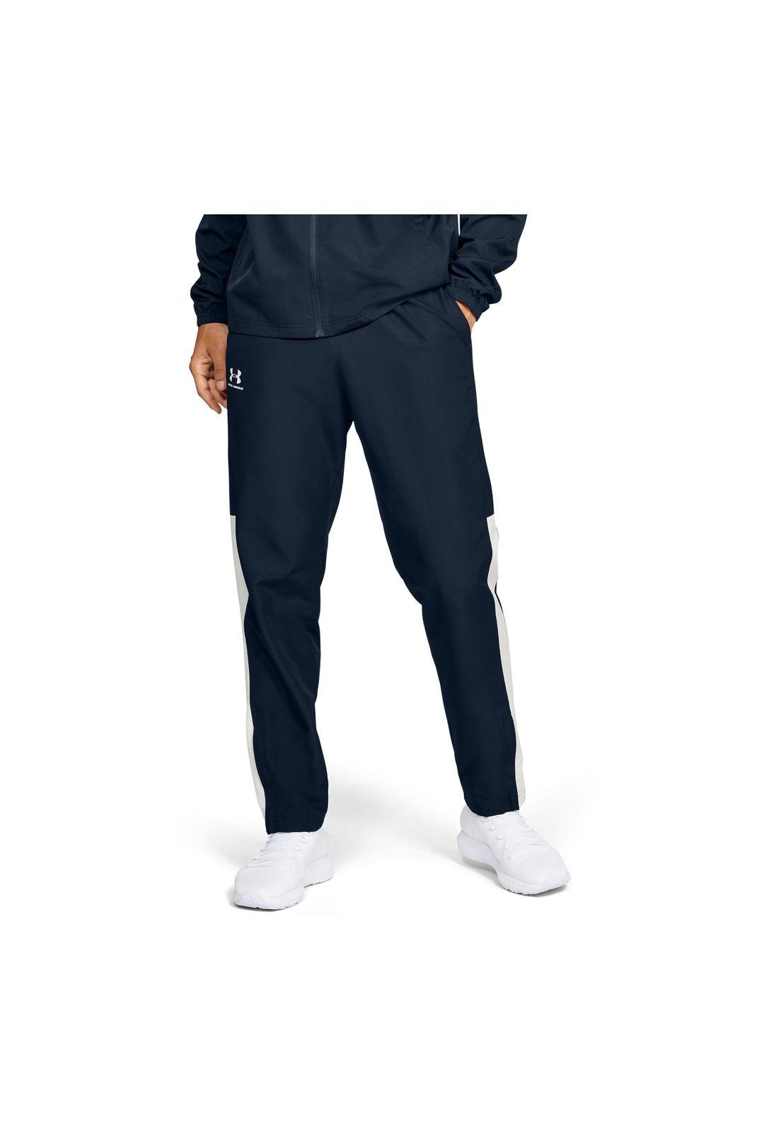 Pantalón Hombre Ua Vital Woven Pants Azul-2