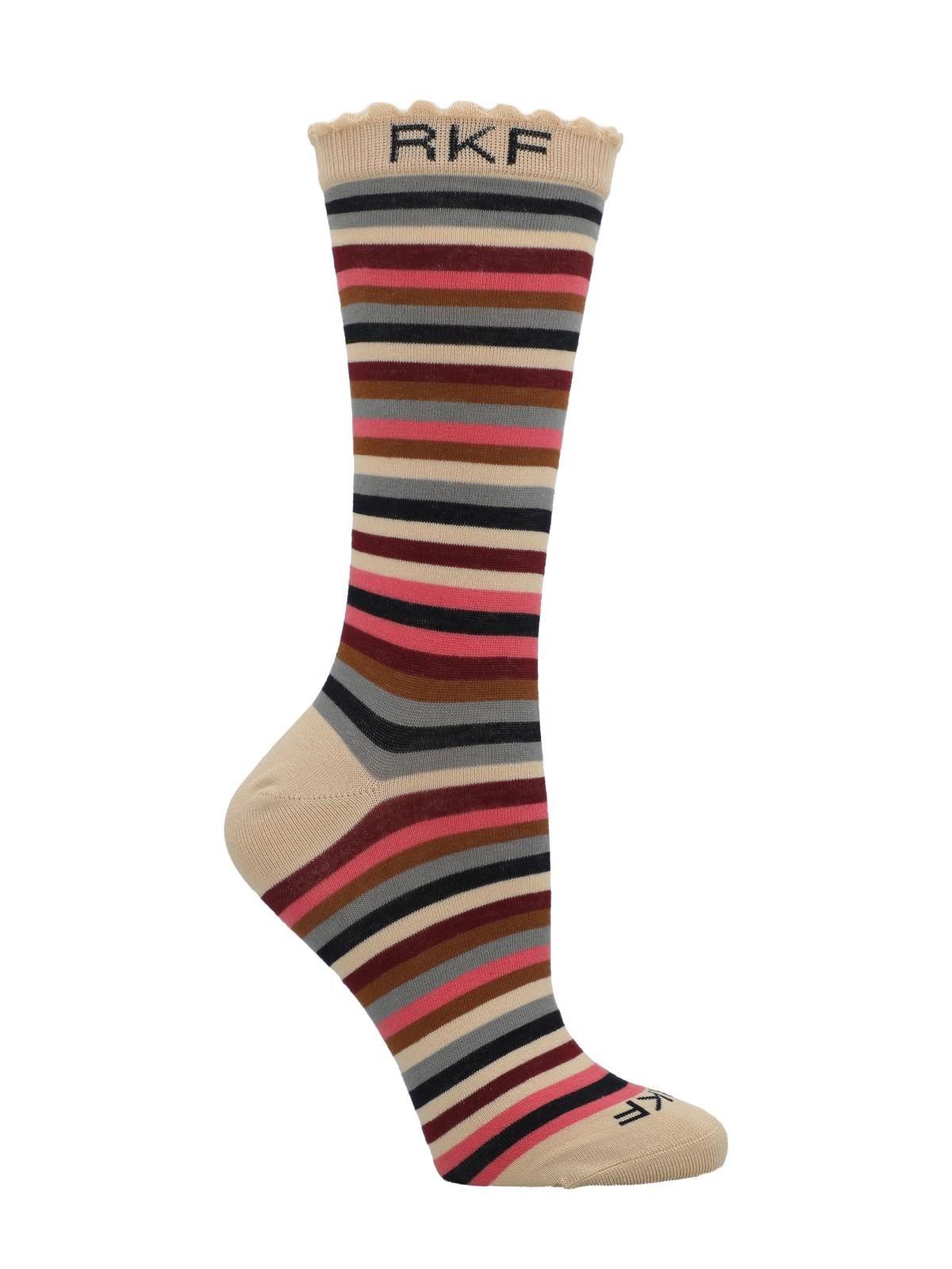 Calcetín Bambú Mujer C St Fineline Beige-0