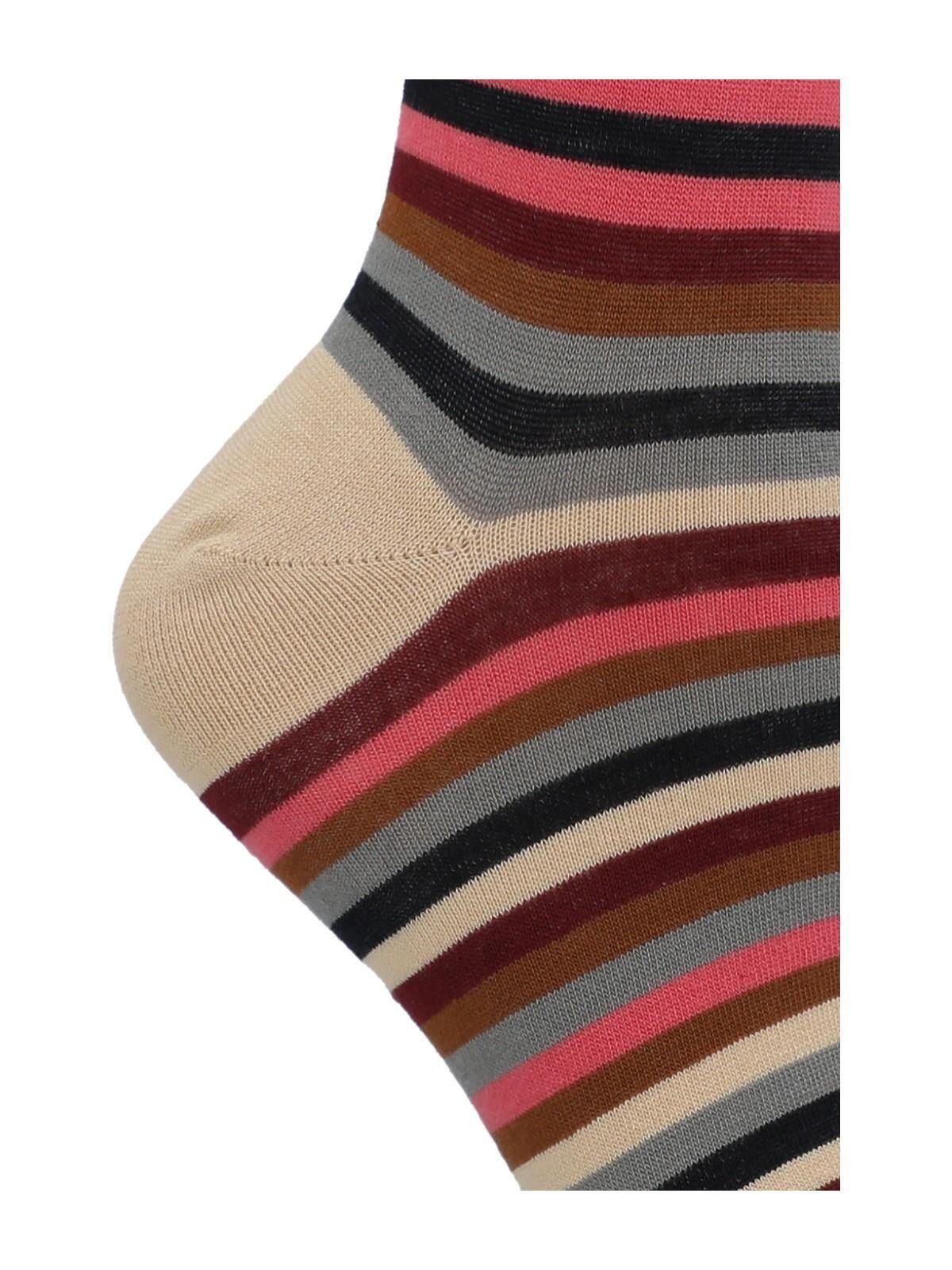 Calcetín Bambú Mujer C St Fineline Beige-1