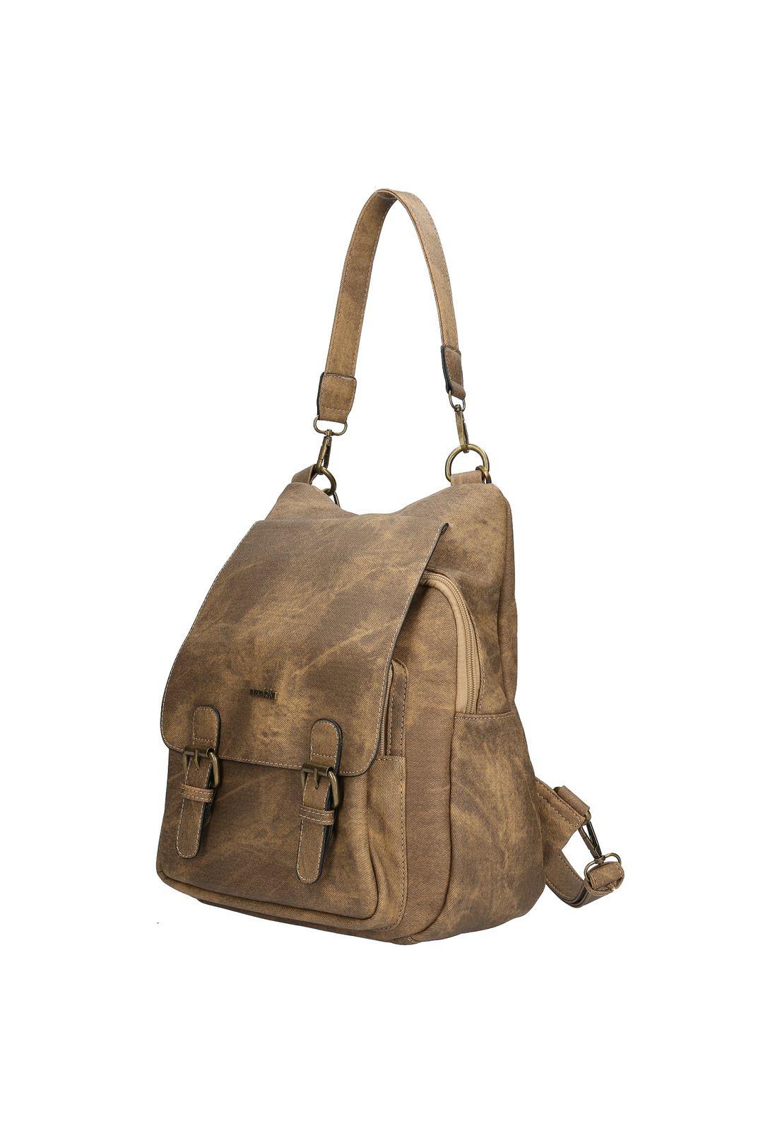Mochila Convertible Mujer Arran Backbag Café-1