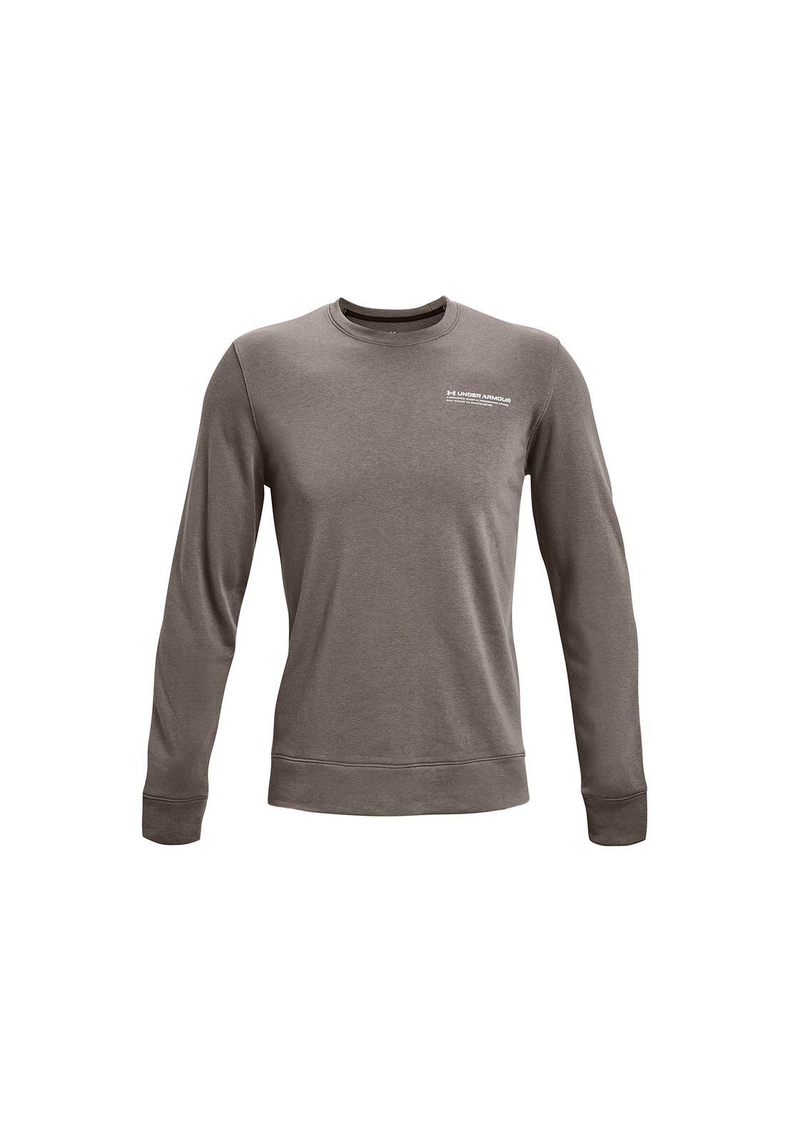 Polerón Hombre Rival Terry Logo Crw Café-0