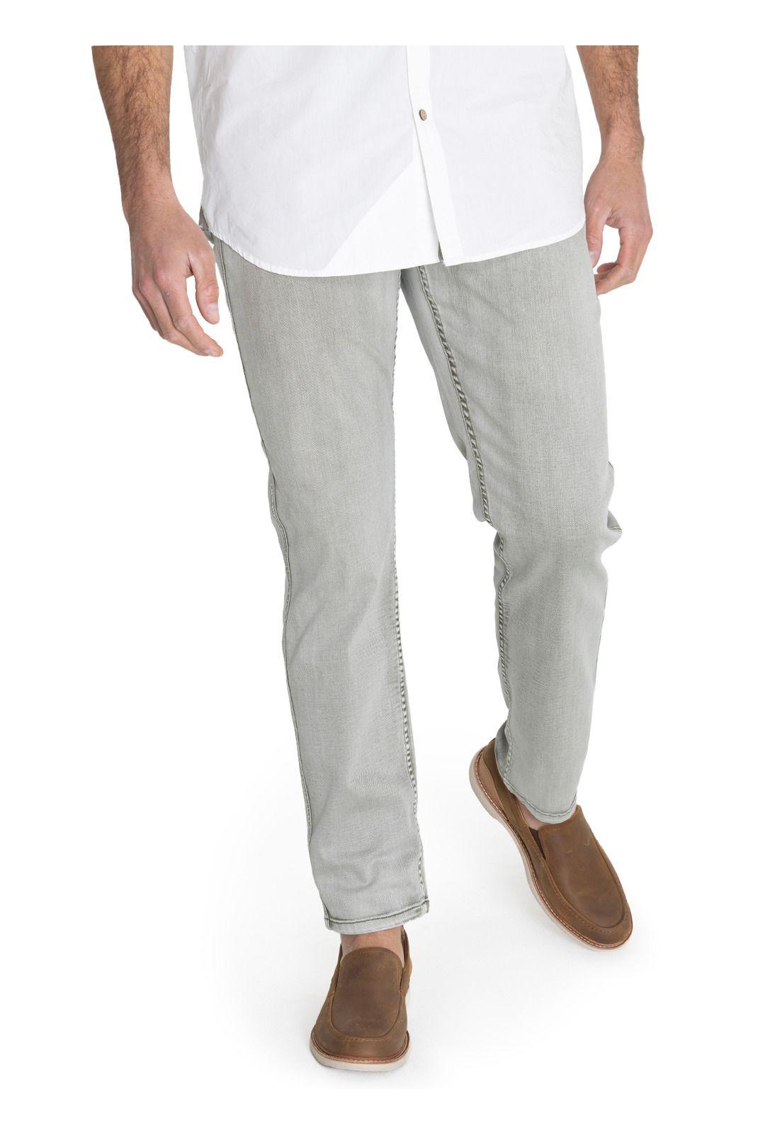 Jeans Algodón Orgánico Verde Baycolor Hombre -4