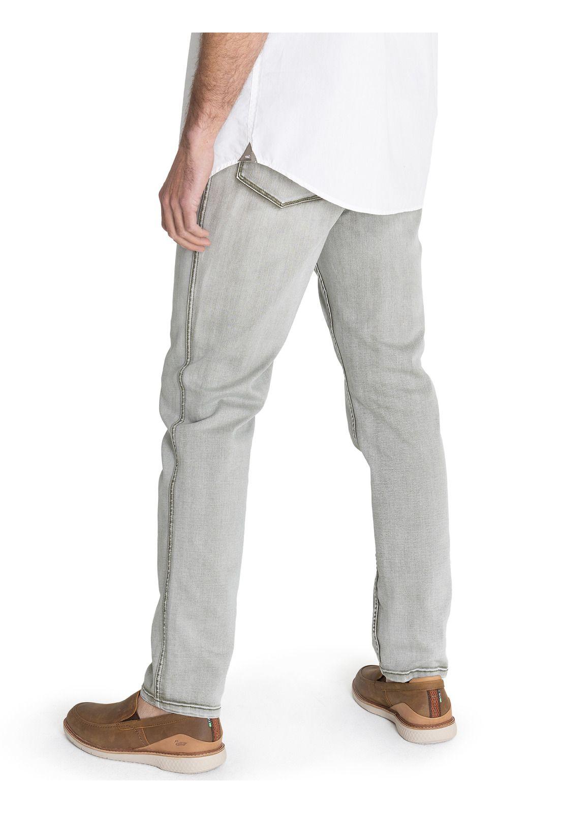 Jeans Algodón Orgánico Verde Baycolor Hombre -5