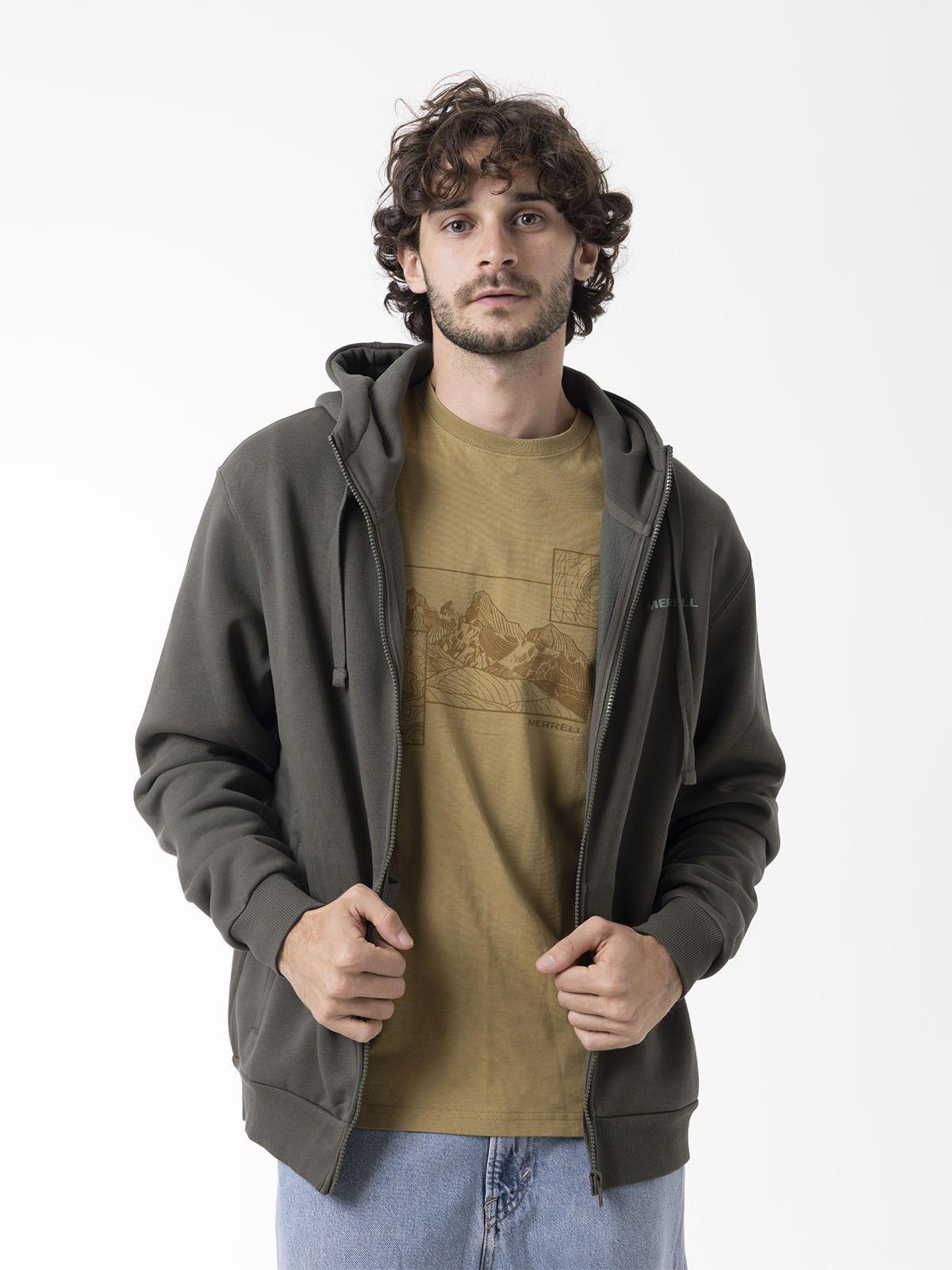 Polerón Hombre Urban Hoodie Verde-4