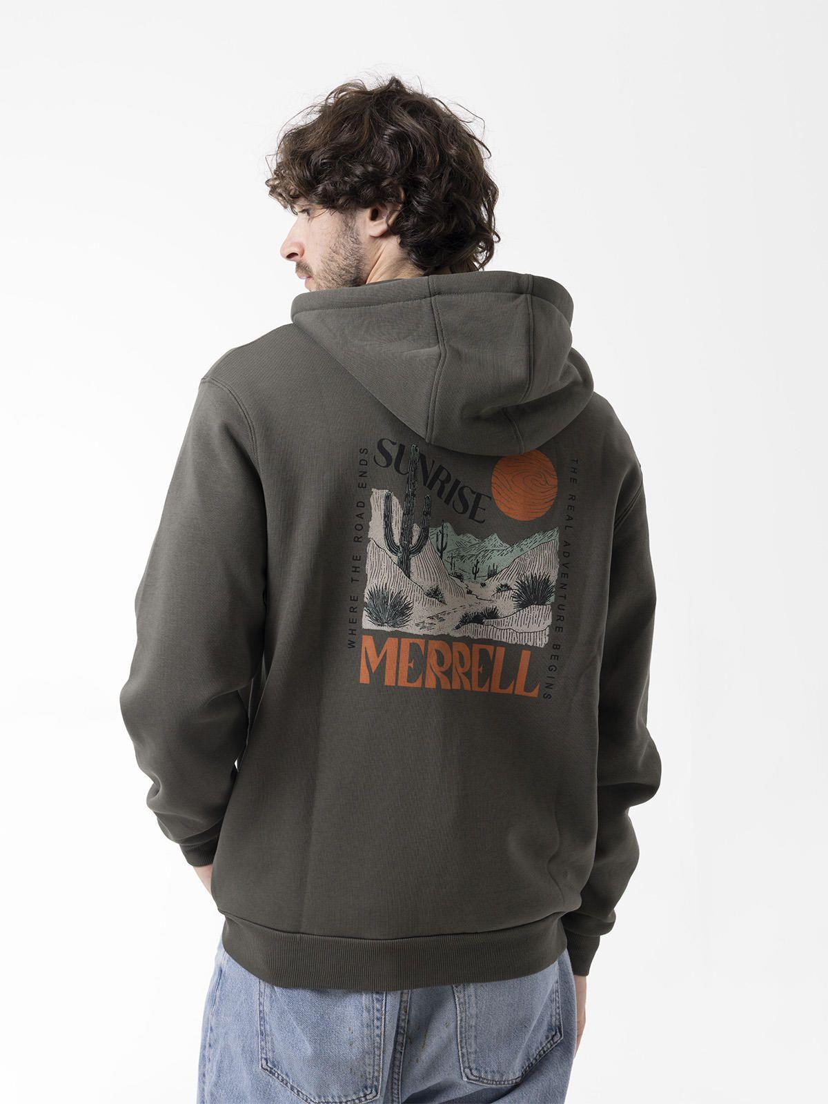 Polerón Hombre Urban Hoodie Verde-5