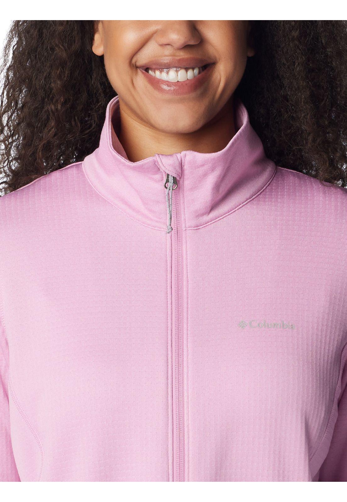 Polar Mujer W Park View Grid Full Zip Morado-3