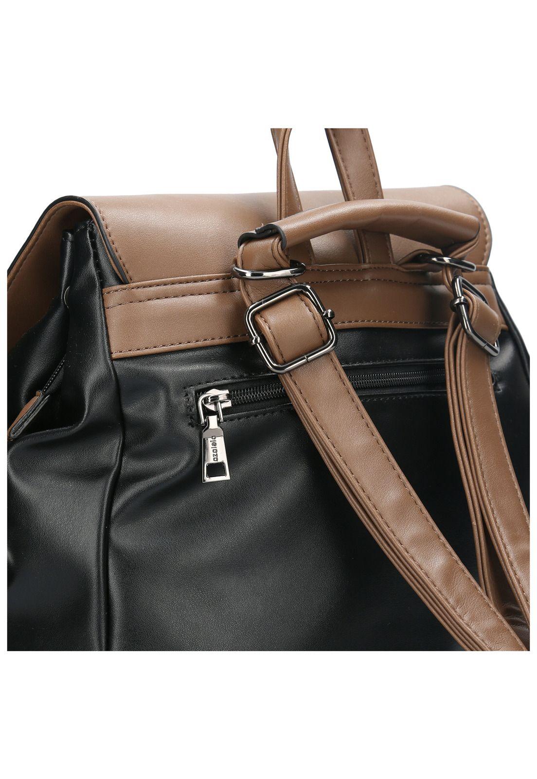 Mochila Convertible Mujer Gleni Backbag Negro-3