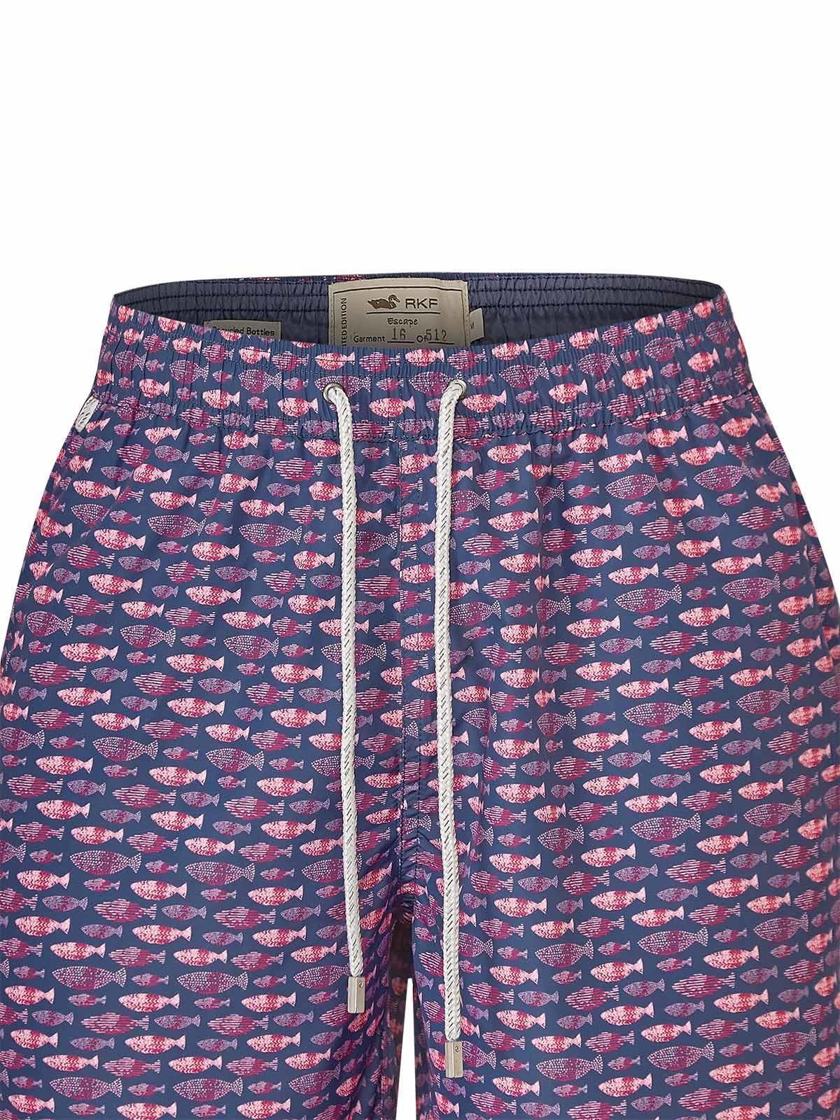 Traje De Baño Fibras Recic Hombre Izam Morado-3