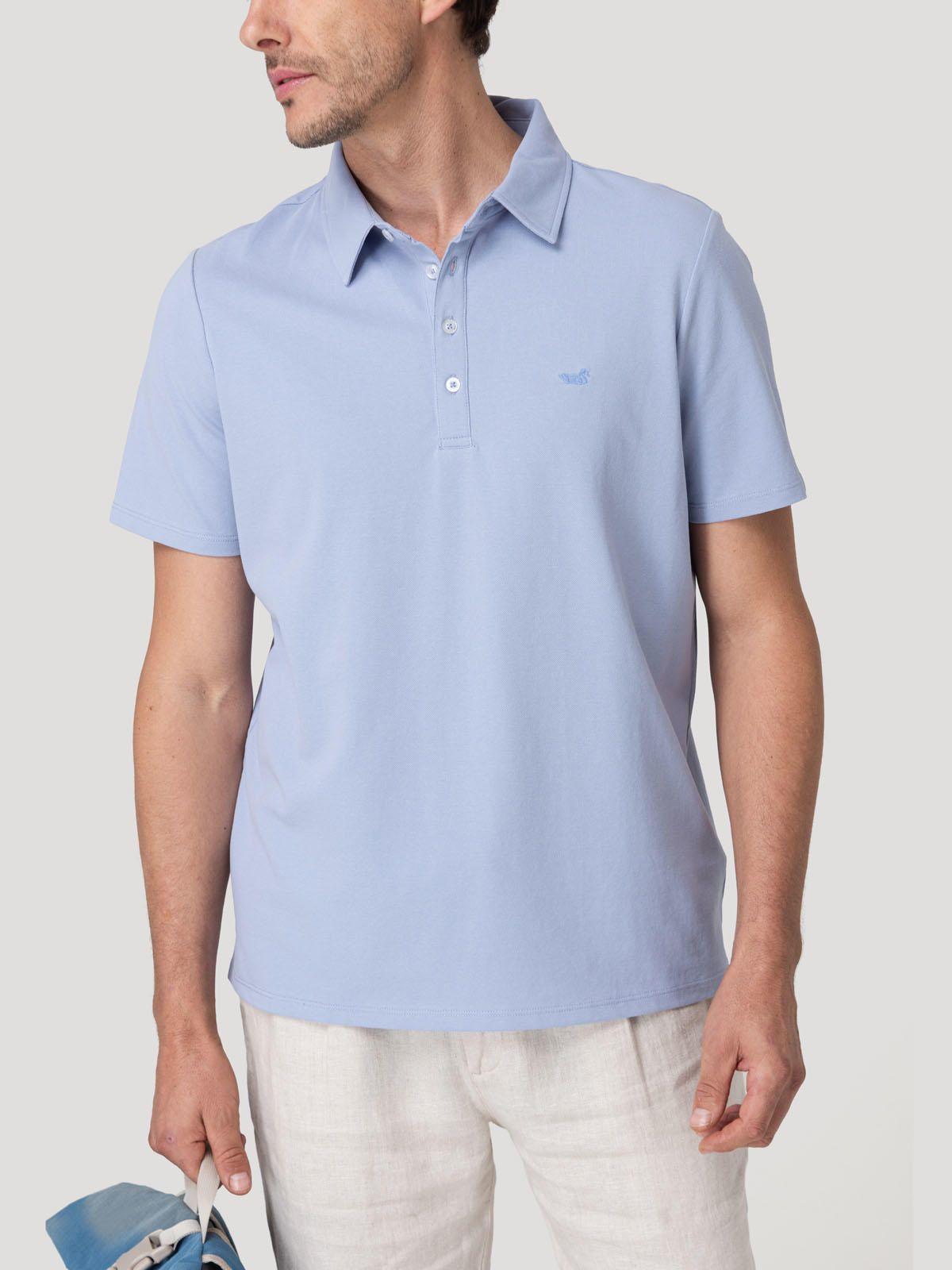 Polera Algodón Hombre Padua Celeste-4