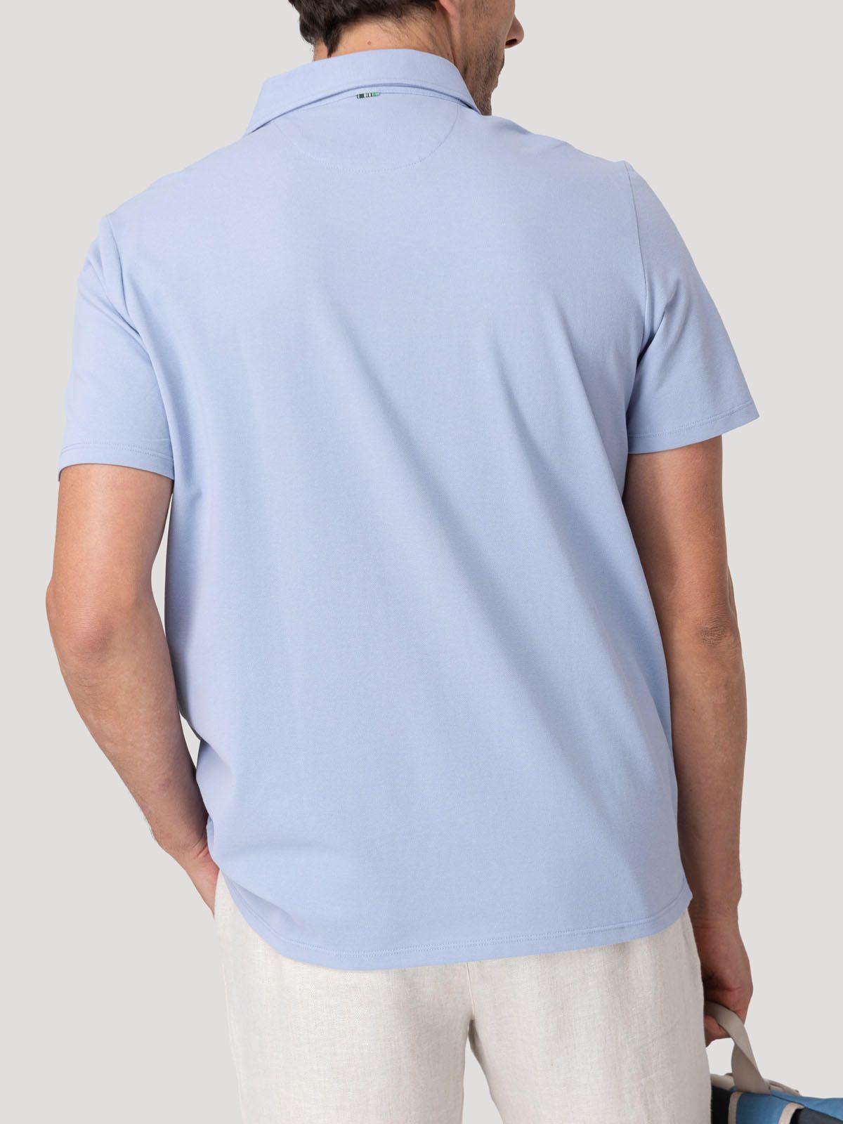 Polera Algodón Hombre Padua Celeste-5