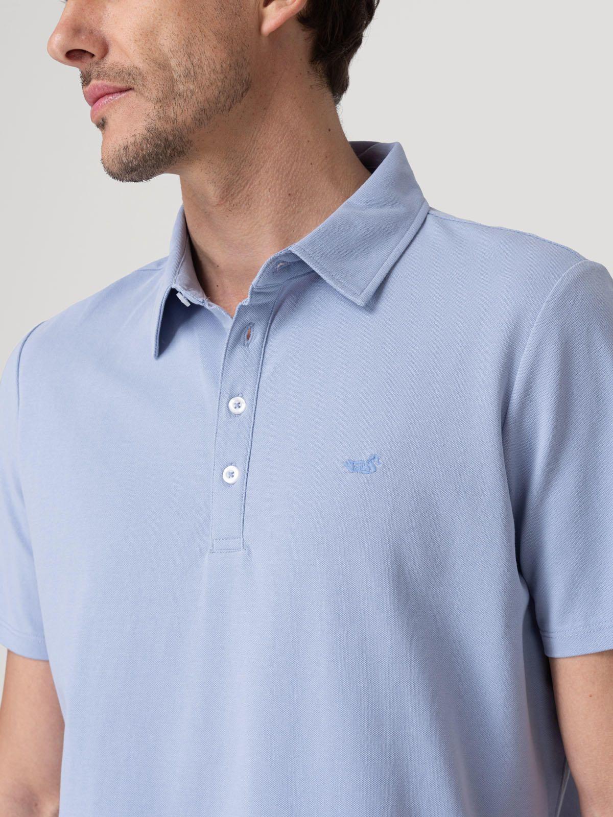 Polera Algodón Hombre Padua Celeste-7