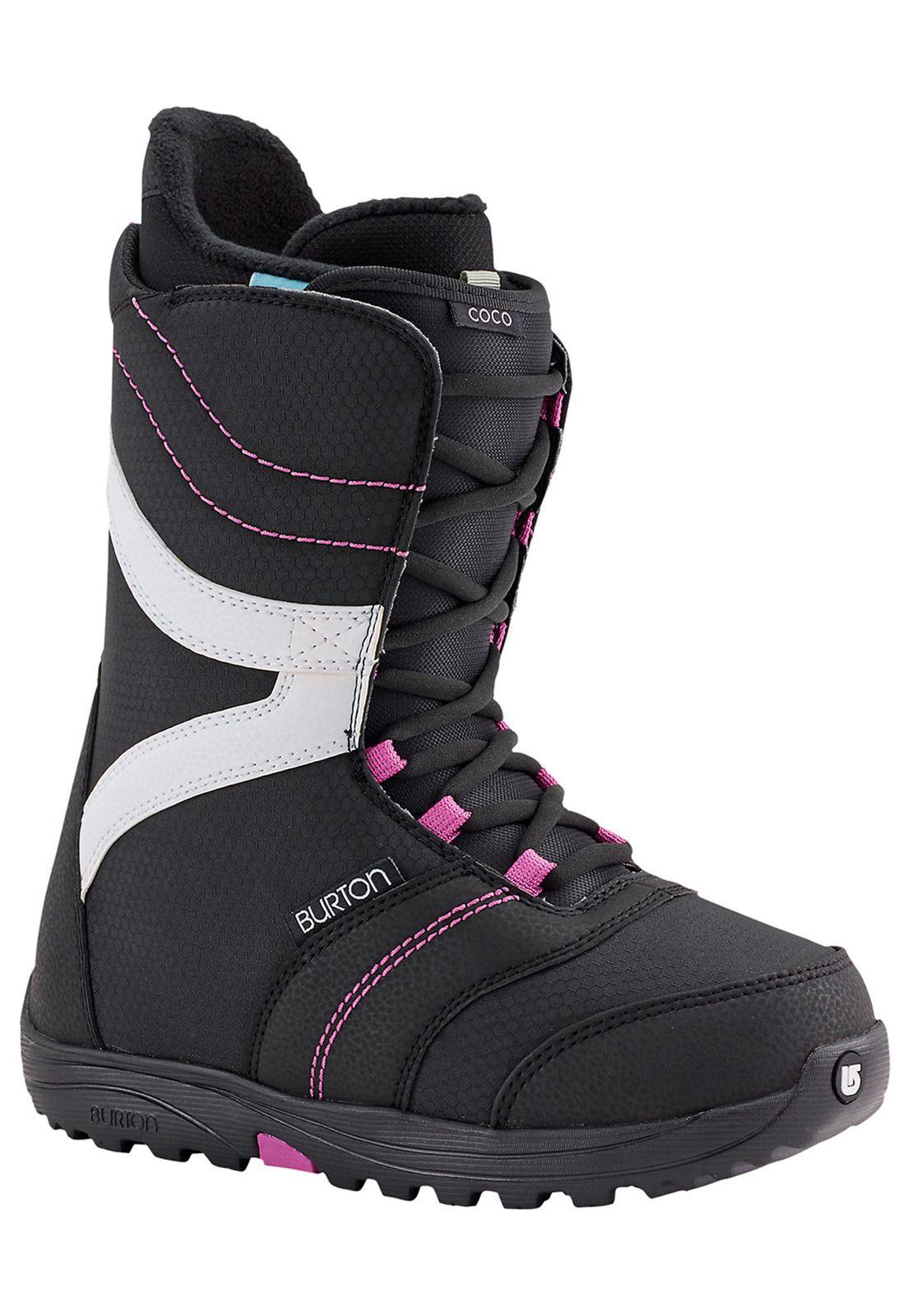 Bota de Snowboard Mujer Coco Negro-0