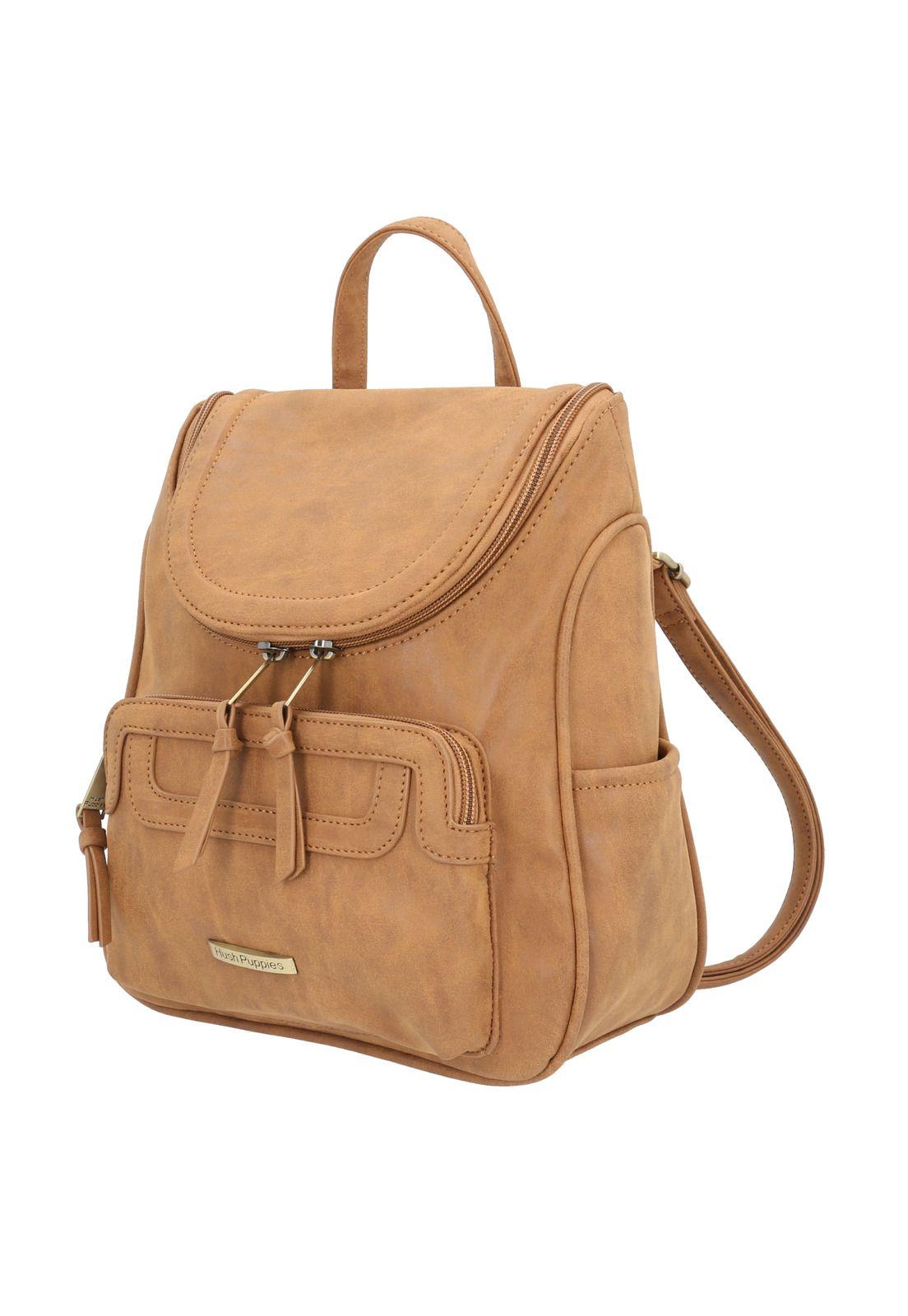 Mochila Mujer Burke Backbag Café-1