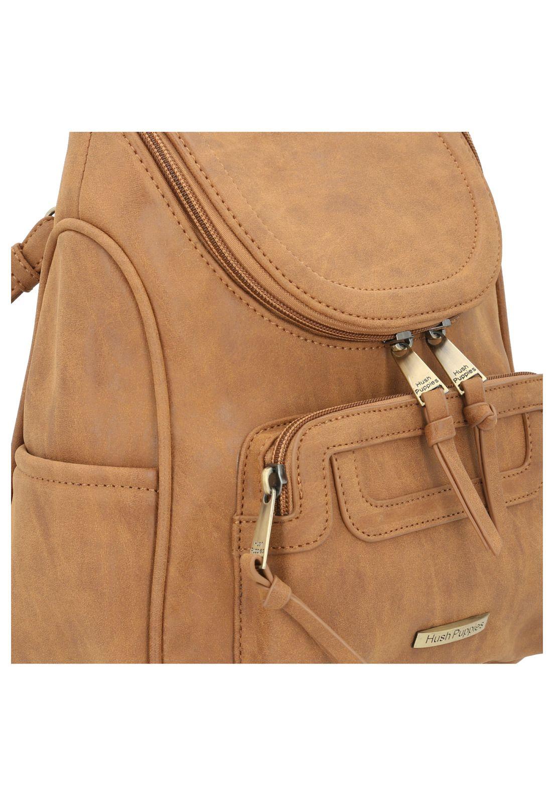 Mochila Mujer Burke Backbag Café-4