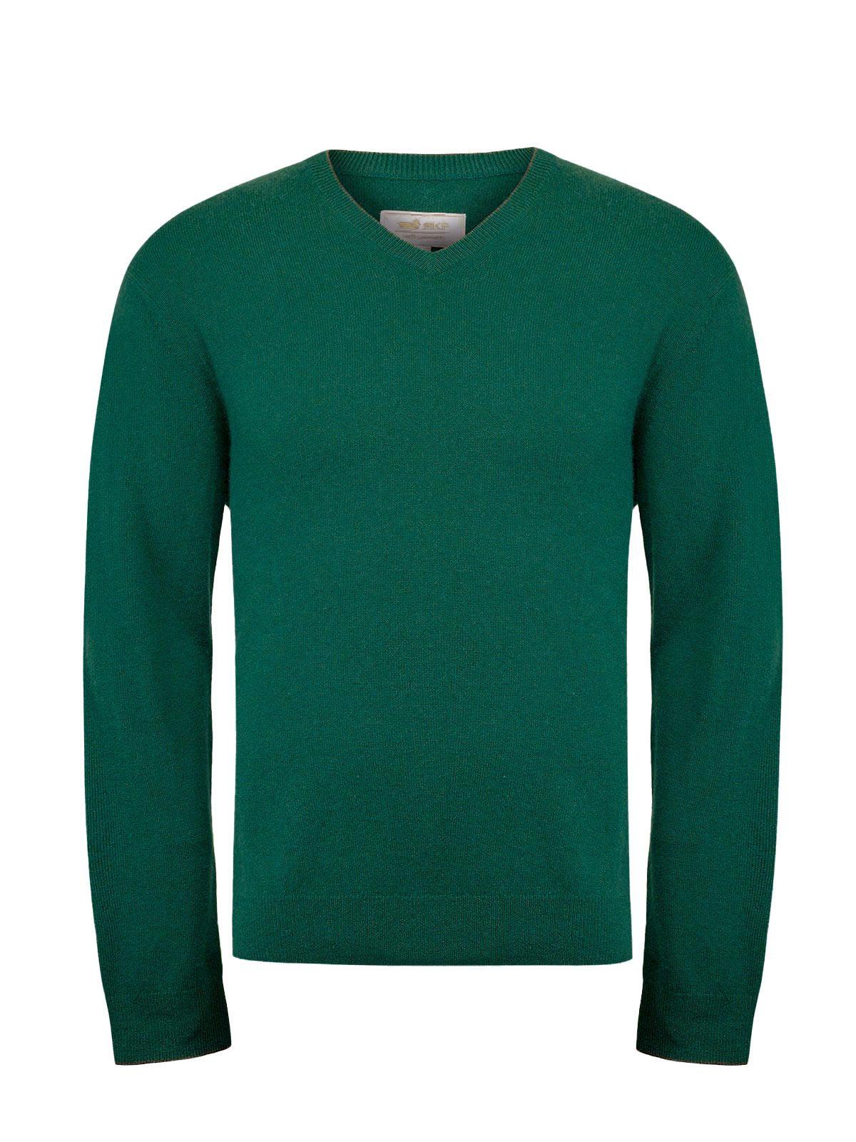Sweater Cashemira Hombre Cash.V Verde-0