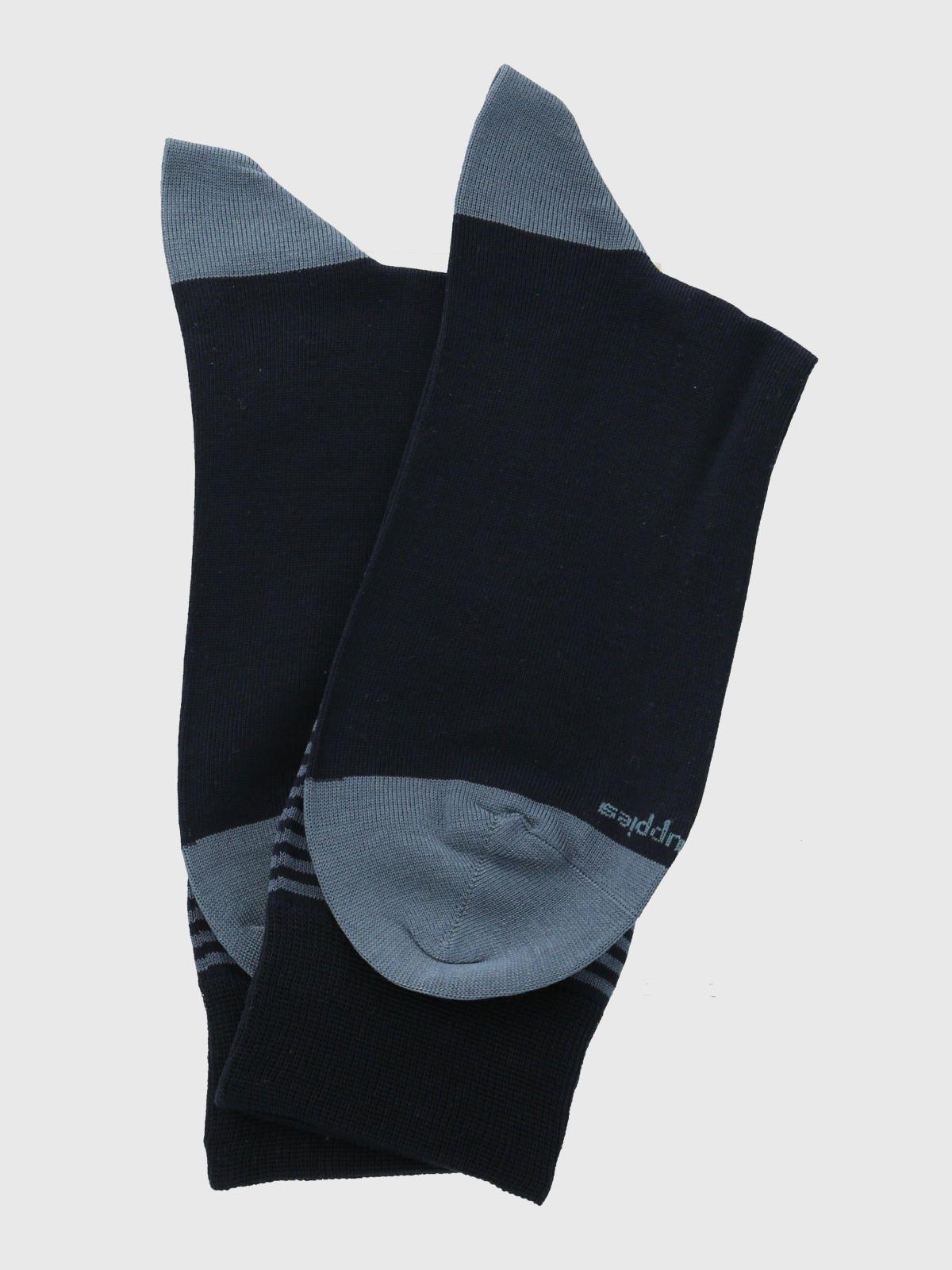 Calcetín Algodón Hombre D Doglines Azul-2