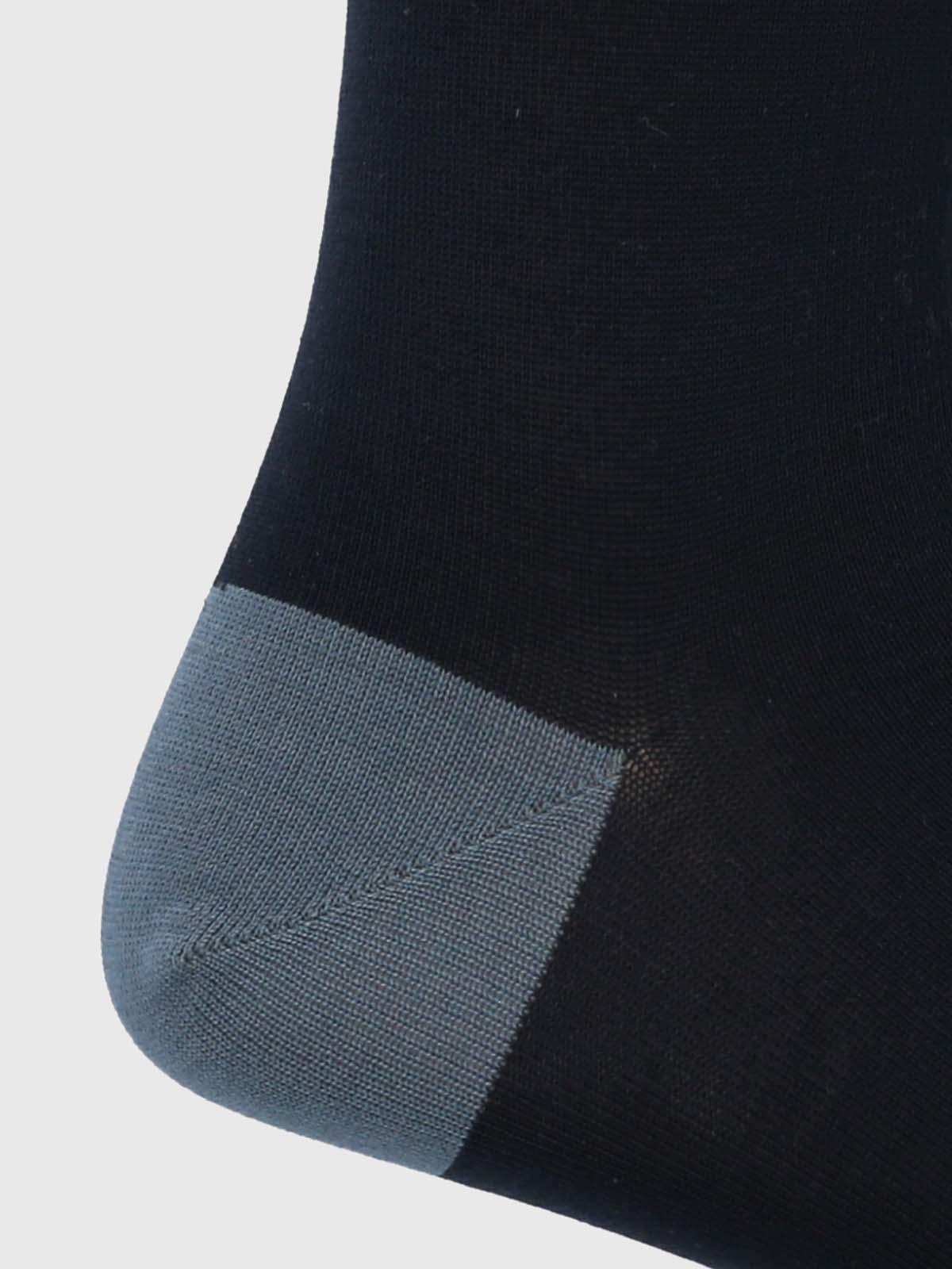Calcetín Algodón Hombre D Doglines Azul-1
