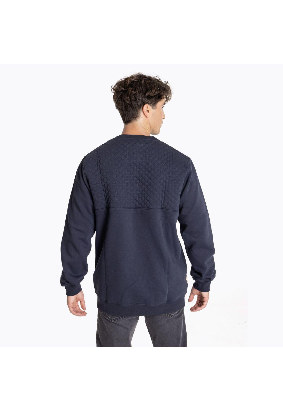 Poleron Hombre Quilt Crew Azul-1