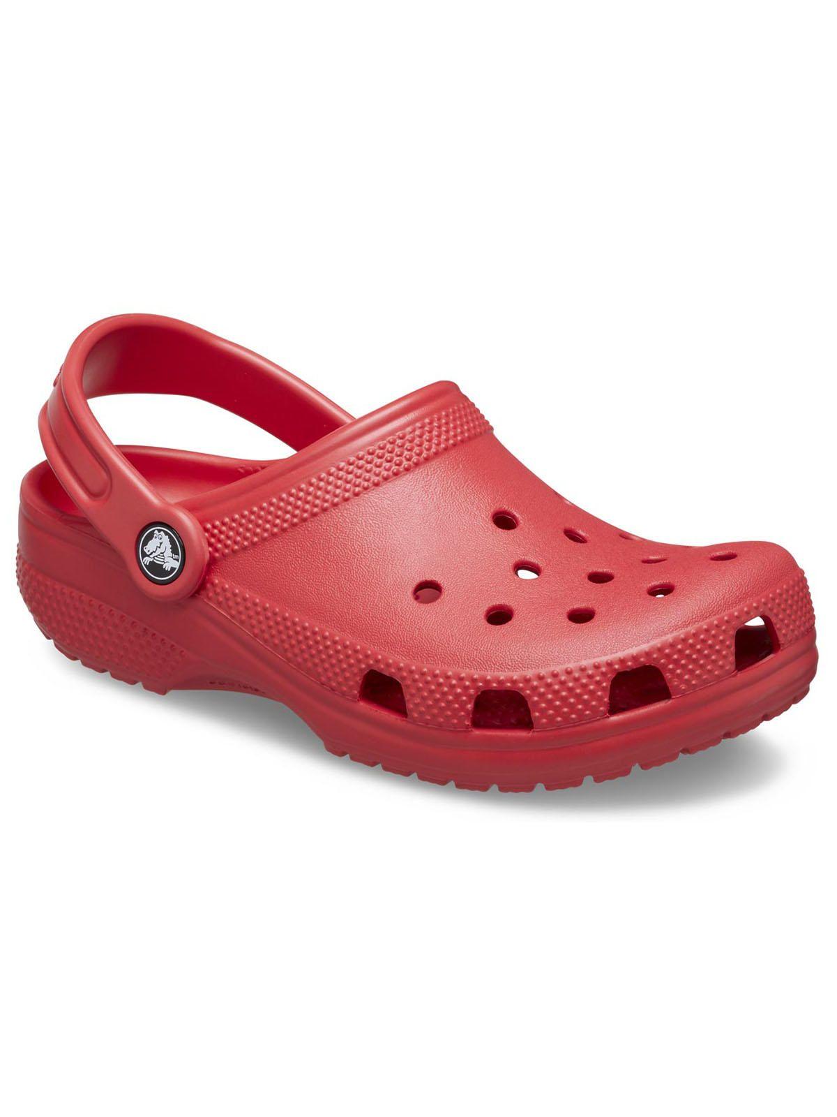 Zueco Crocs Niño Classic Clog K Rojo-6