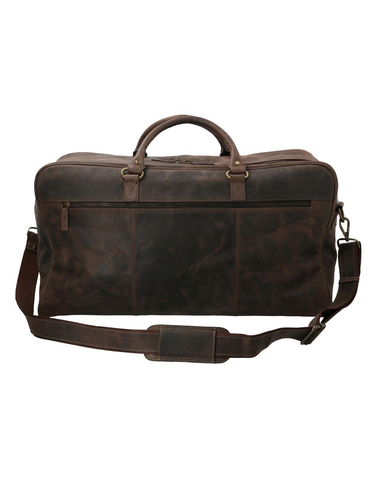 Maletin Cuero Café Ks Athol Travel Unisex-2