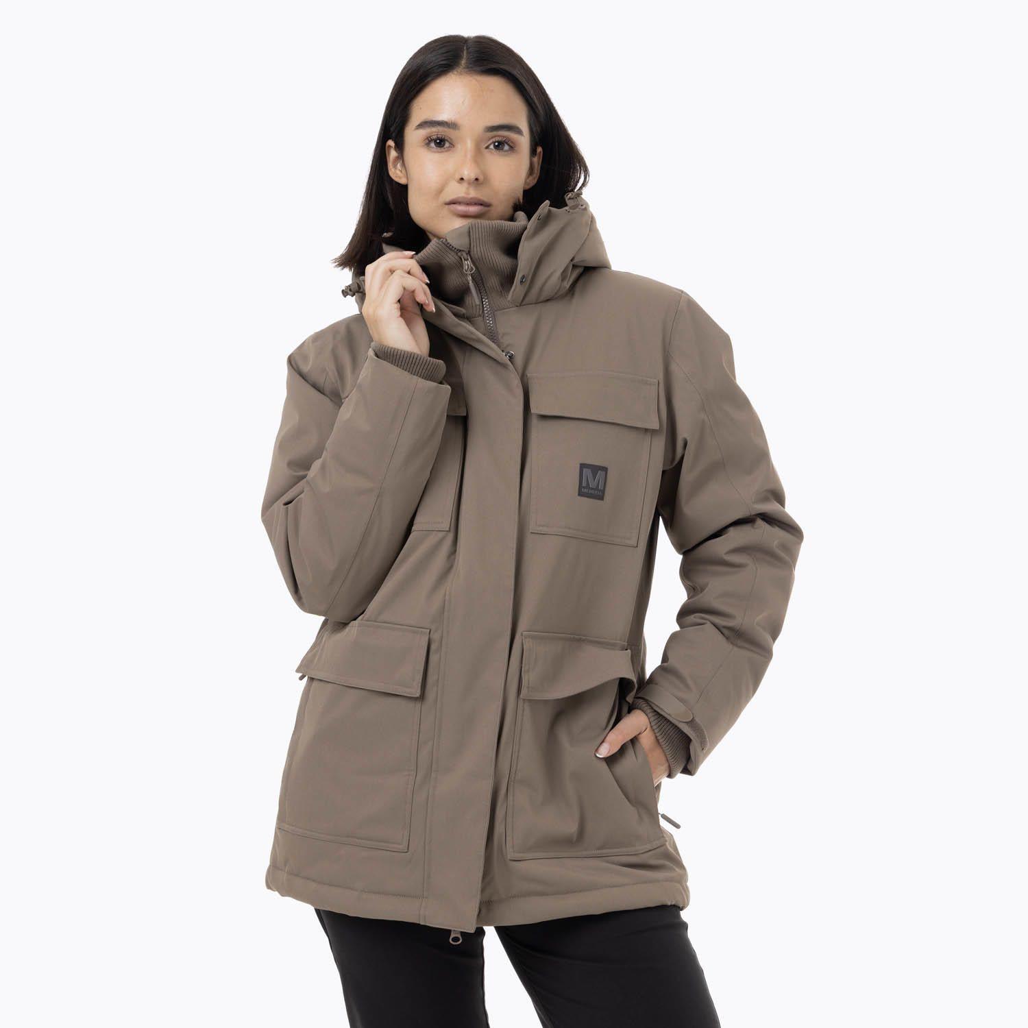 Parka Mujer Long Café-0