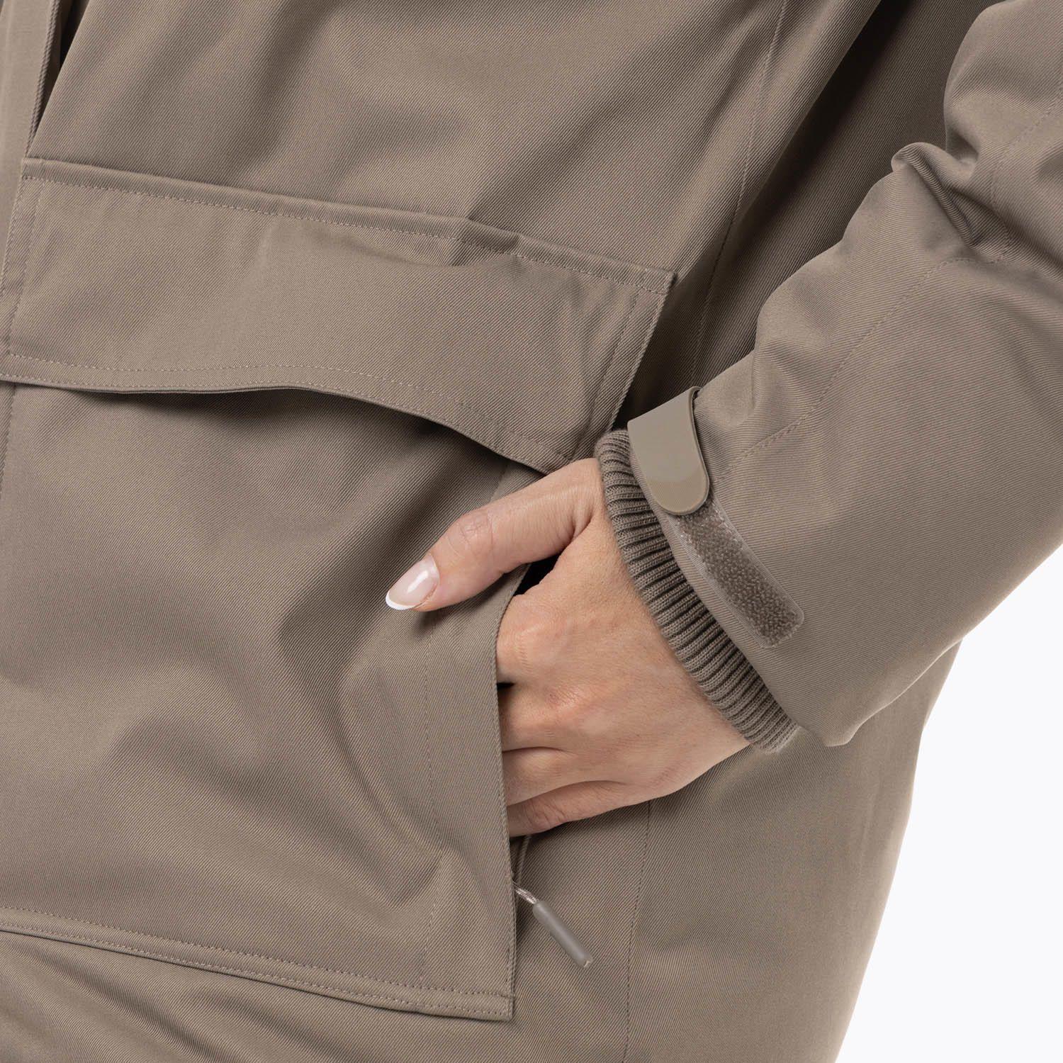 Parka Mujer Long Café-6