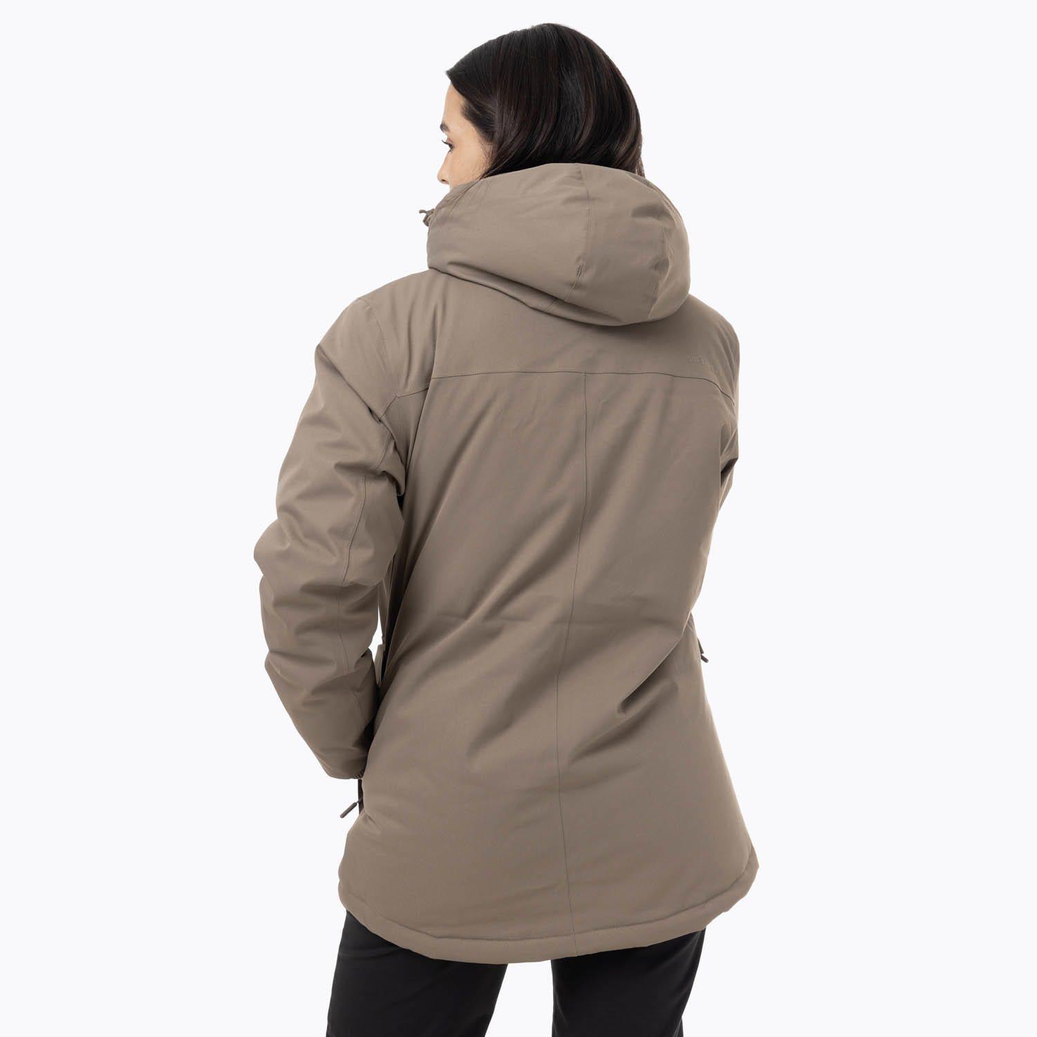 Parka Mujer Long Café-3