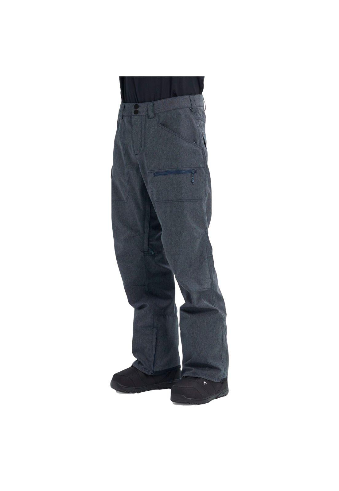 Pantalón De Nieve Hombre Covert Gris-0