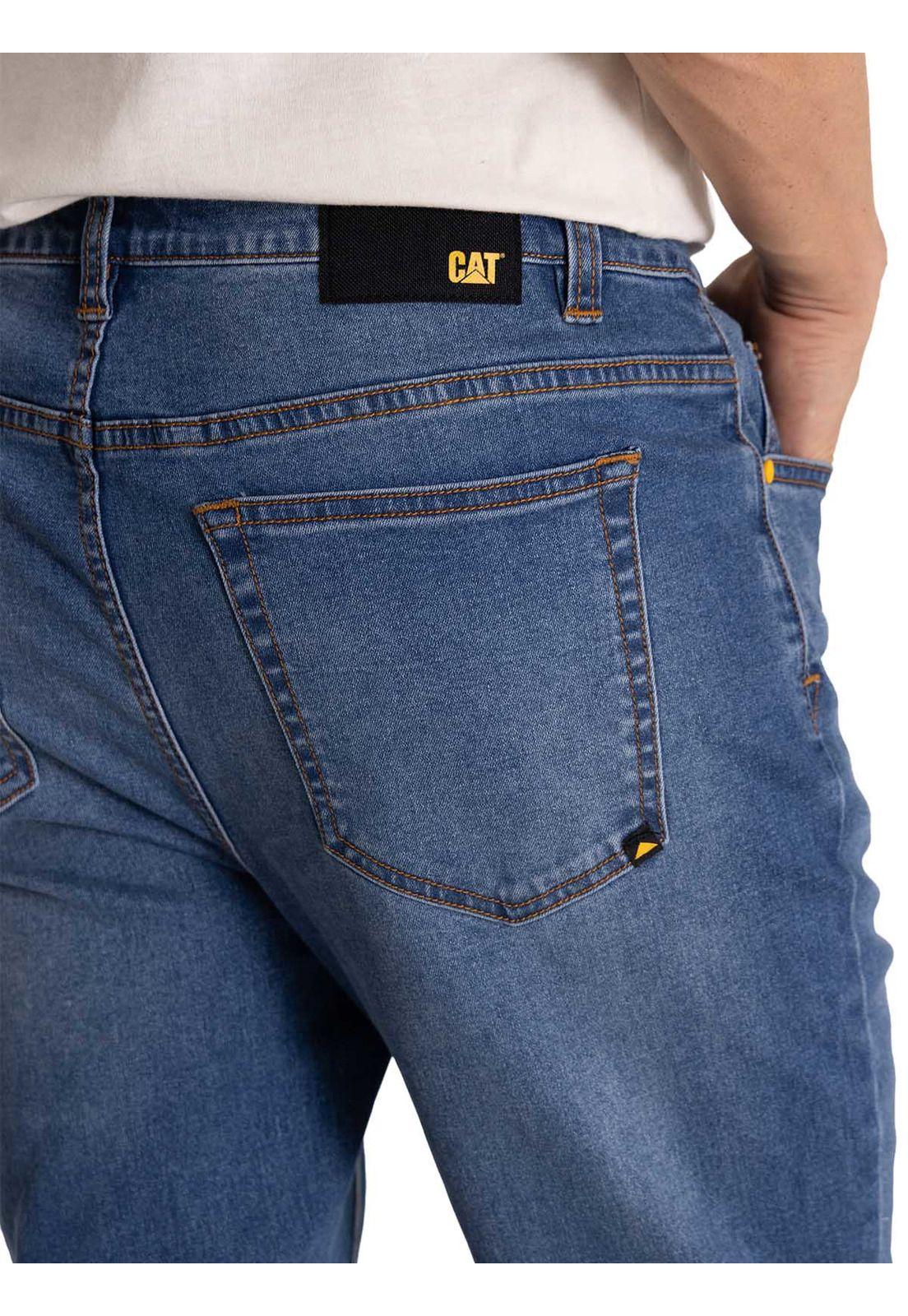 Jeans Stretch Hombre Skinny Azul-5