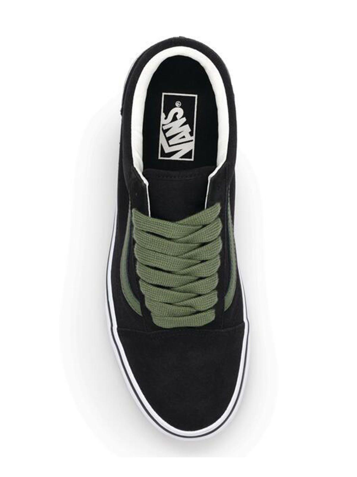 Zapatilla Hombre Old Skool Verde-3