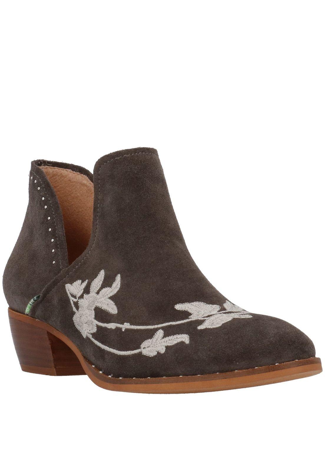 Botin Colstrips Casual Gris-0