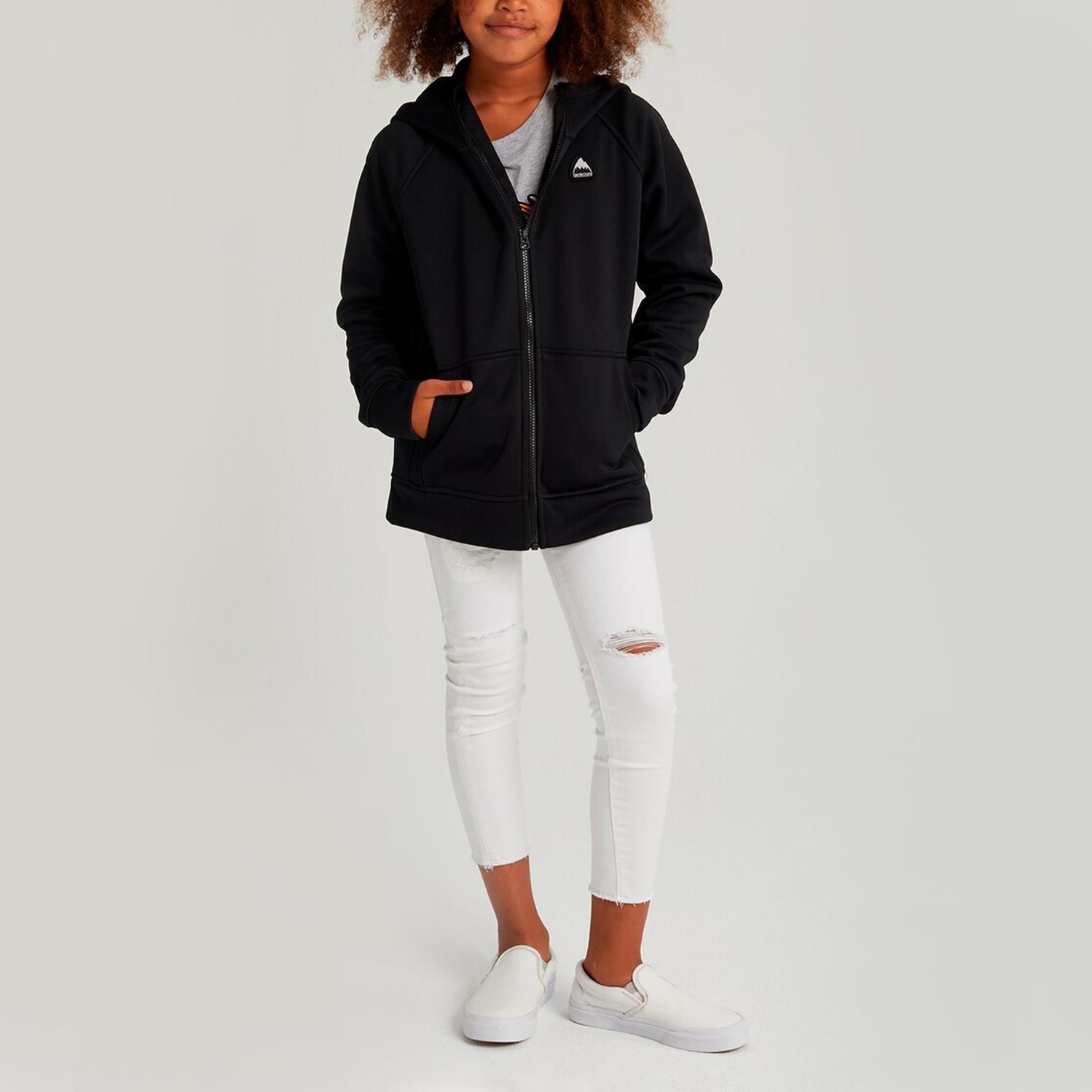 Softshell Niño Kd Crown Bnd Fz Negro Burton-1