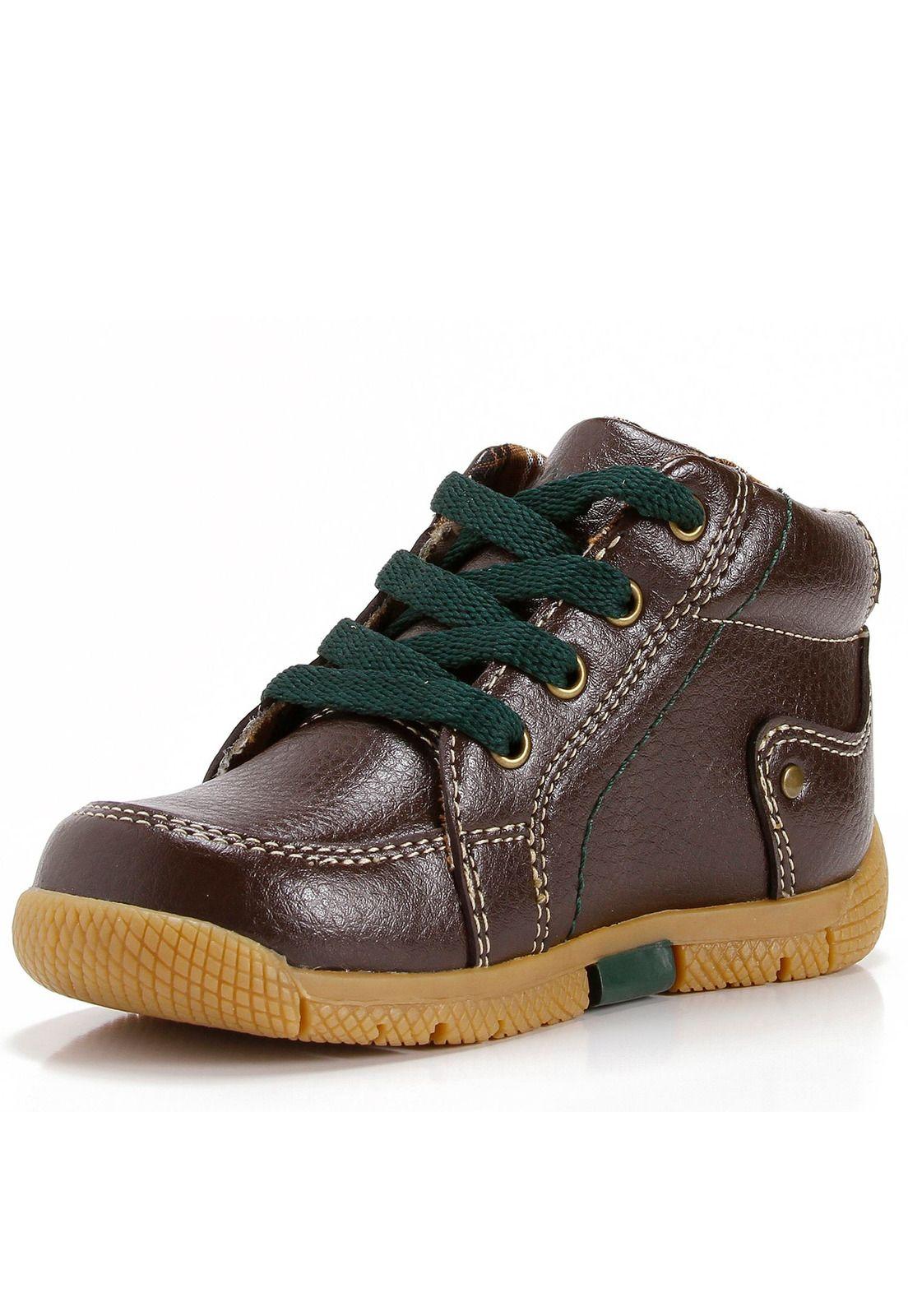 Zapato Cuero Caco Ii Café-1
