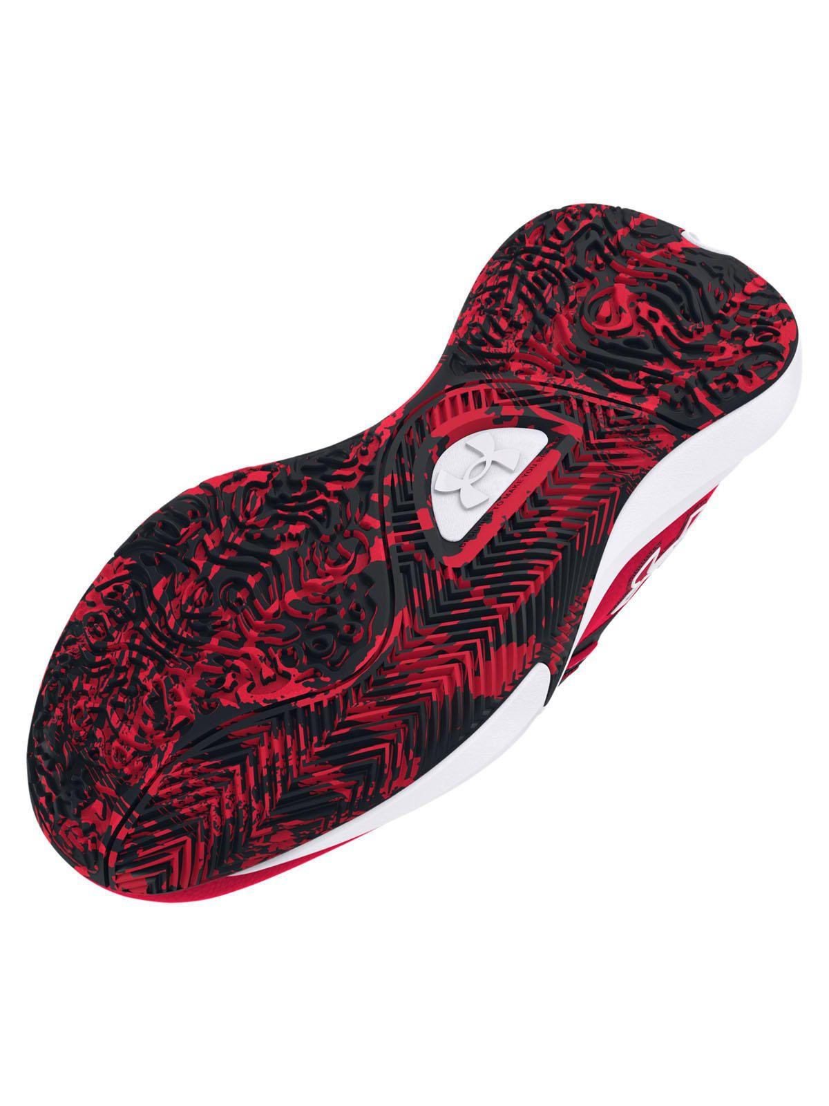 Zapatillas Bsketball Lockdown 7 niño Rojo-3