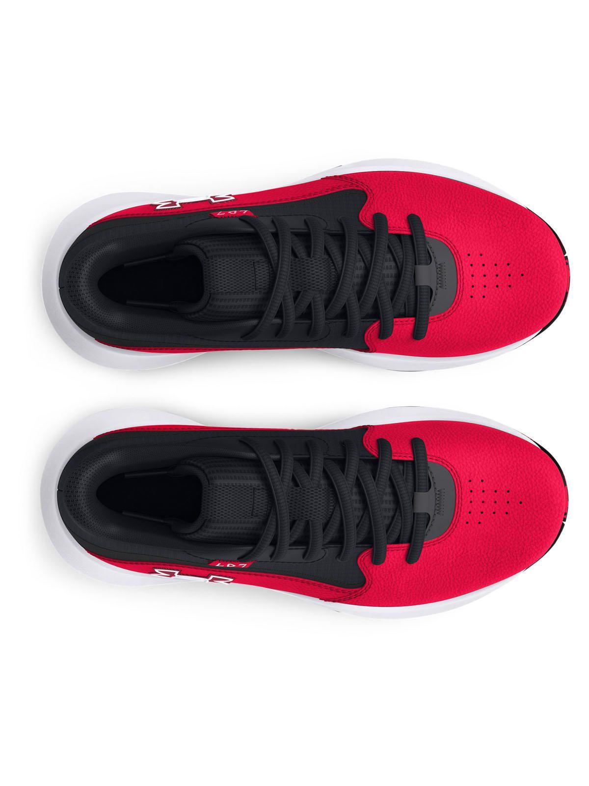 Zapatillas Bsketball Lockdown 7 niño Rojo-4