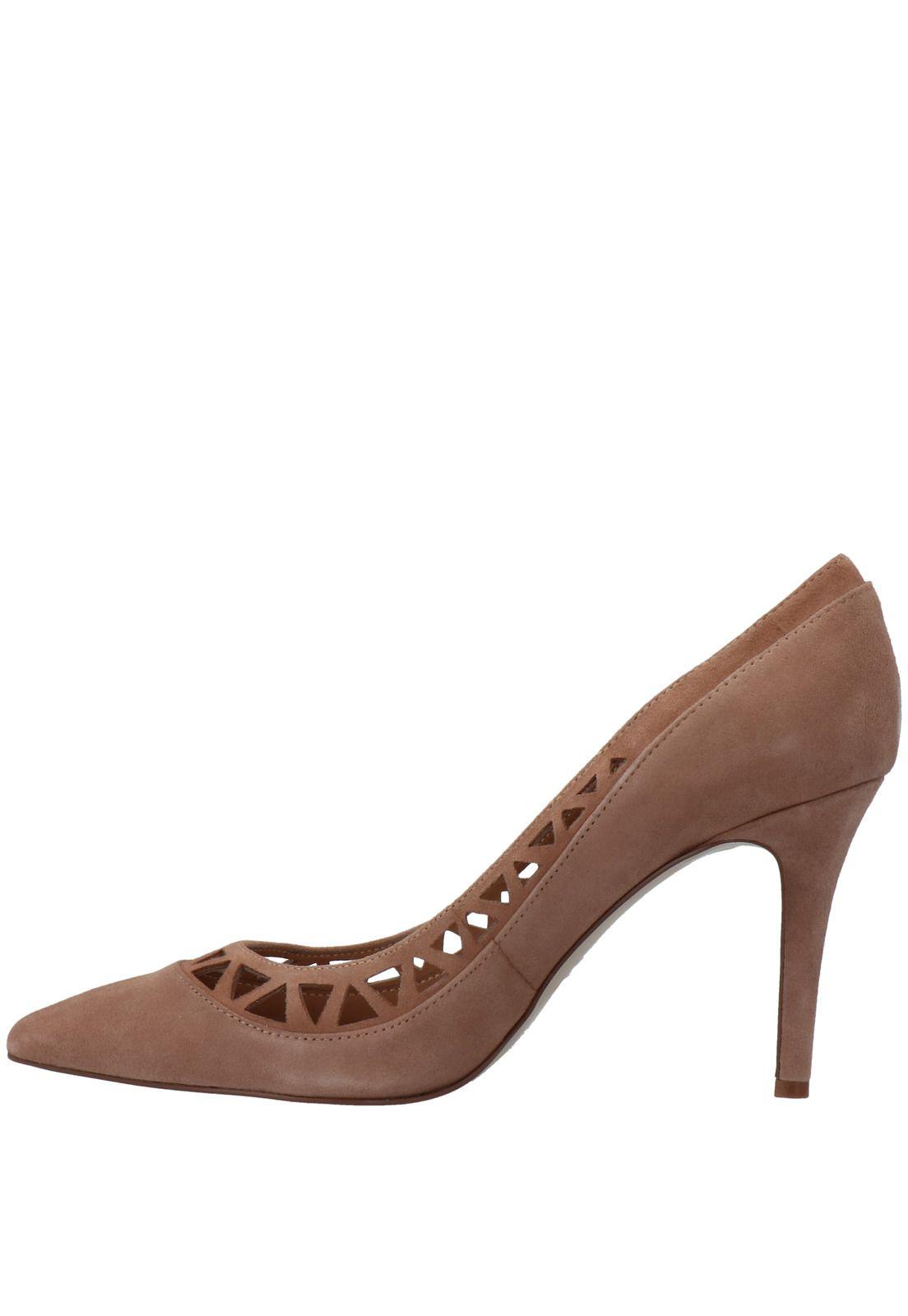 Zapato Gamuza Jaanao Café Mujer-4