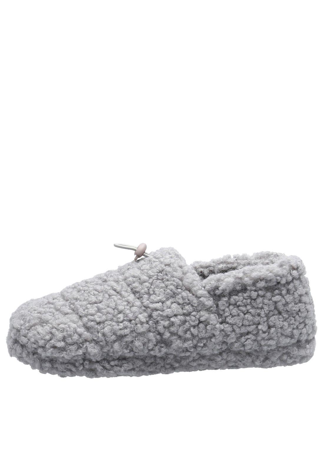 Pantufla Mujer Torino Gris-5
