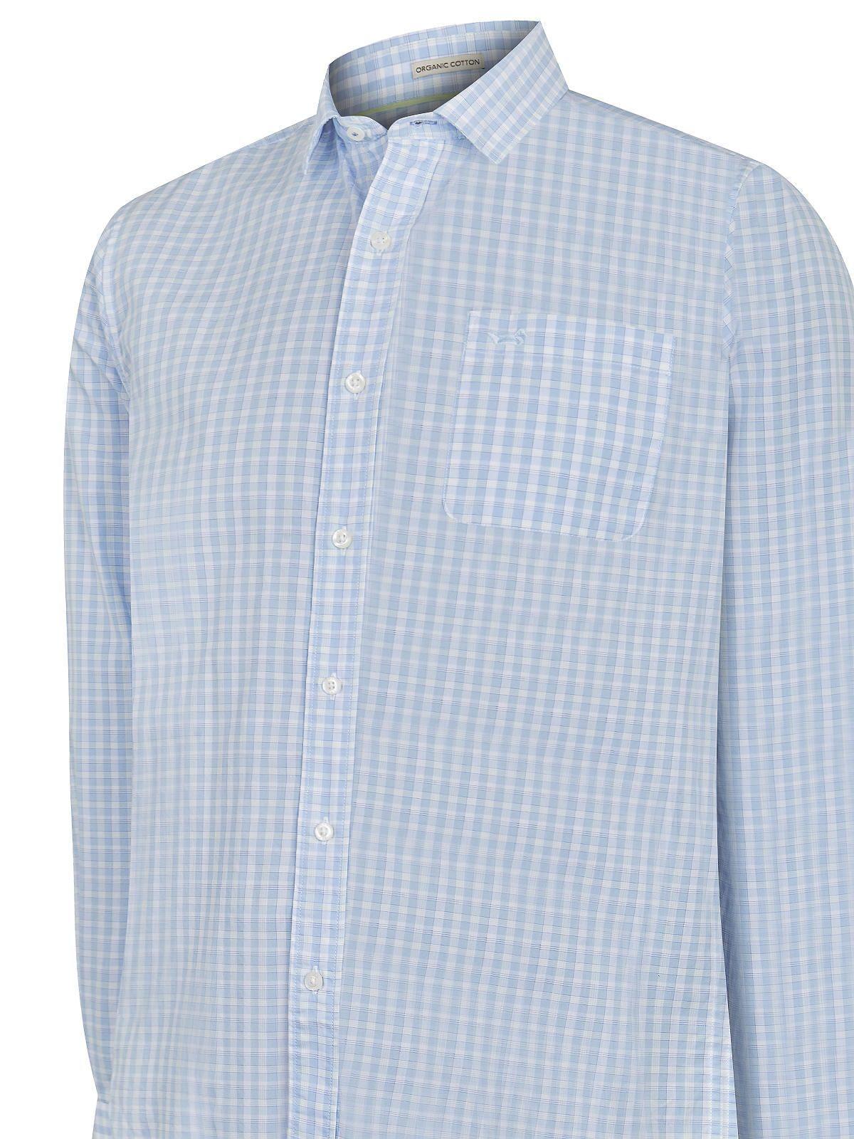 Camisa Algodón Orgánico Celeste Lighter Hombre -3