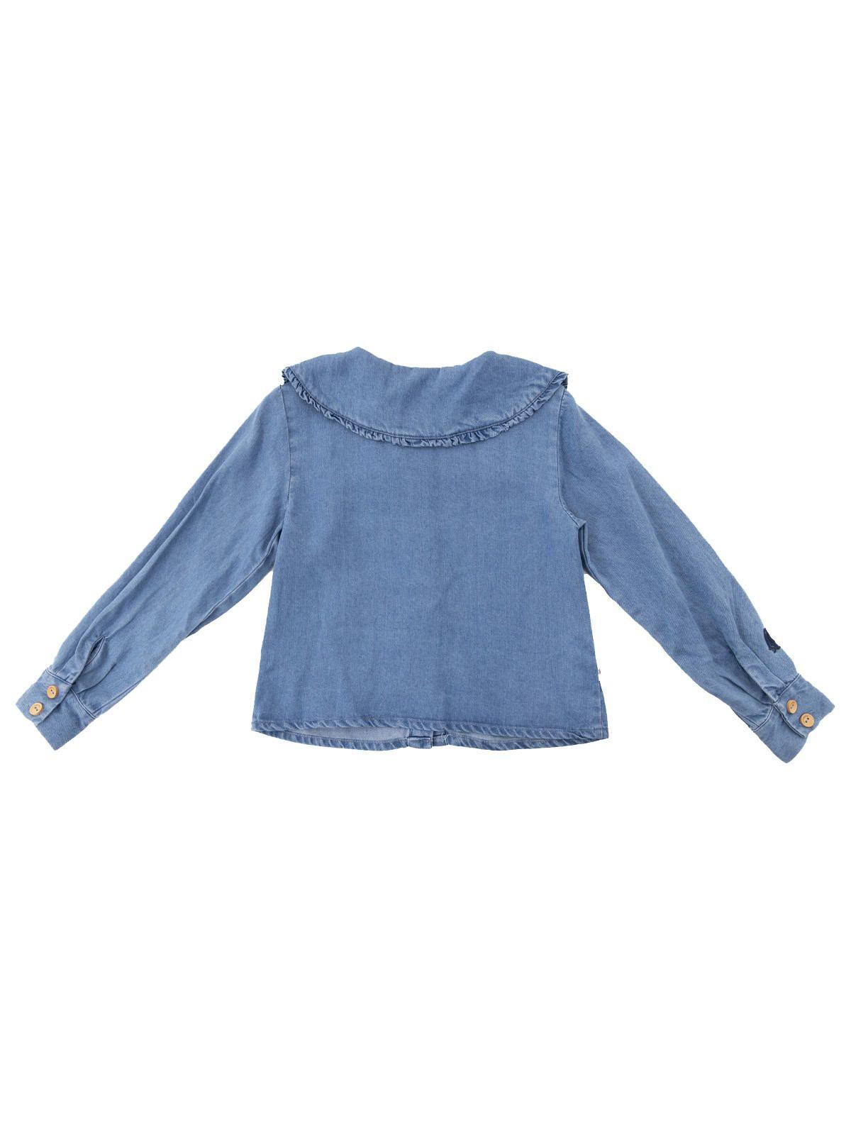 Blusa Manga Larga Matilda Niña Azul-6