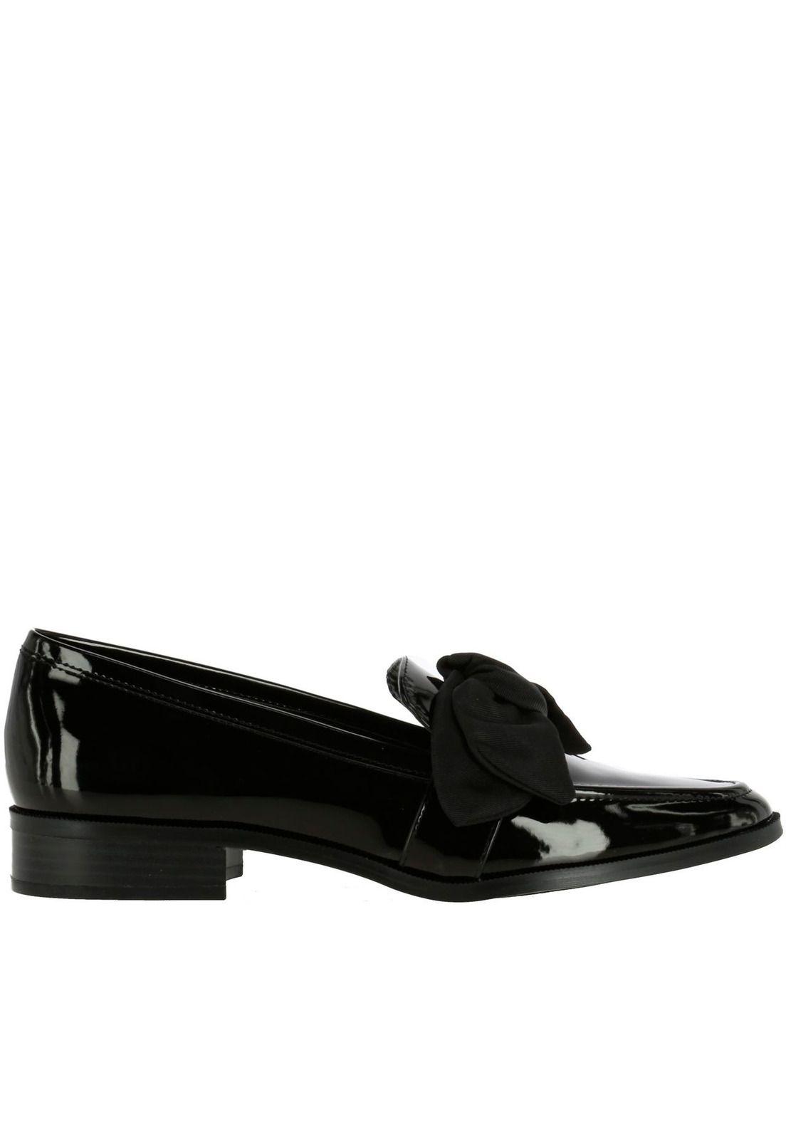 Mocasin Weeping Negro Mujer-2