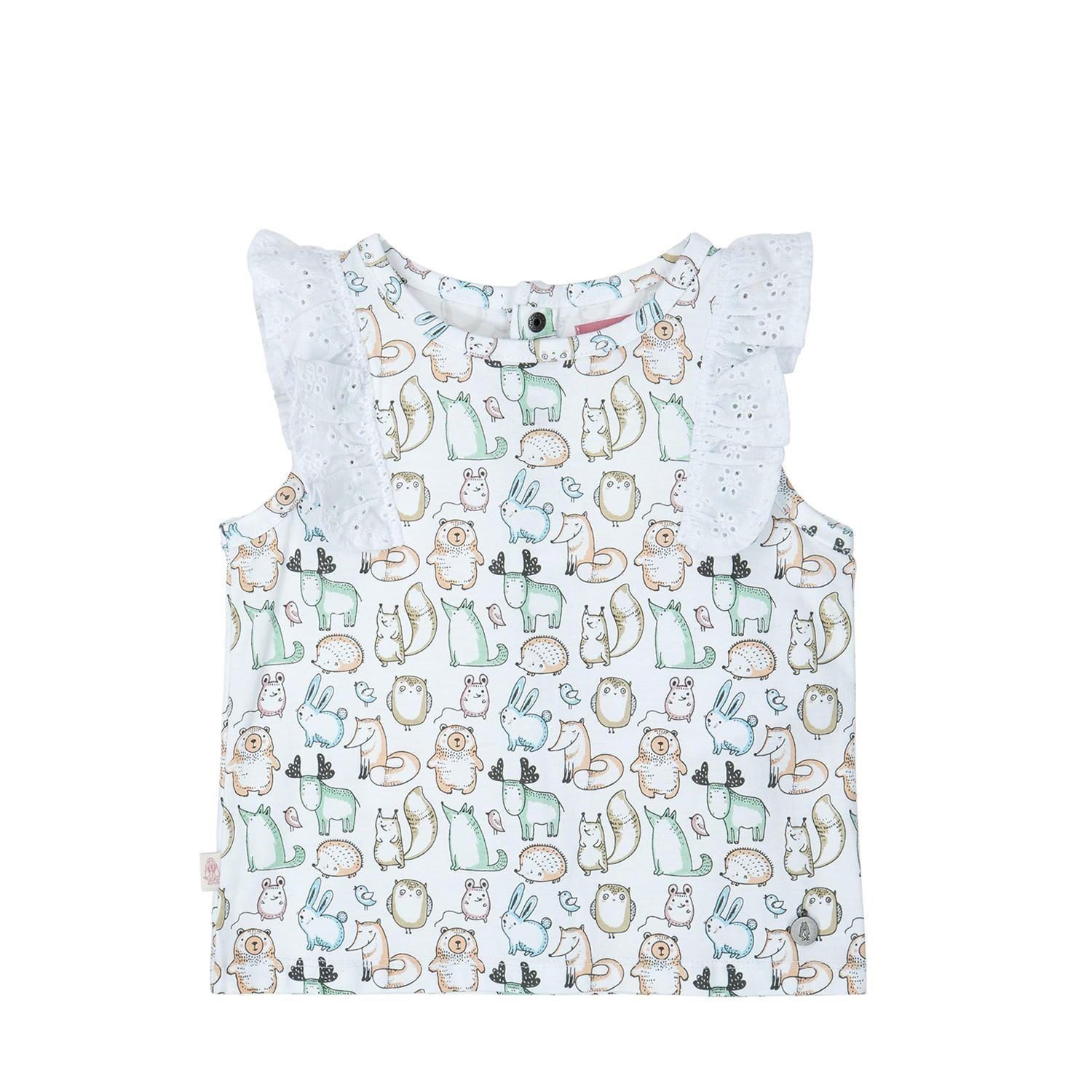 Polera Niña Buddies (1-3) Blanco-0
