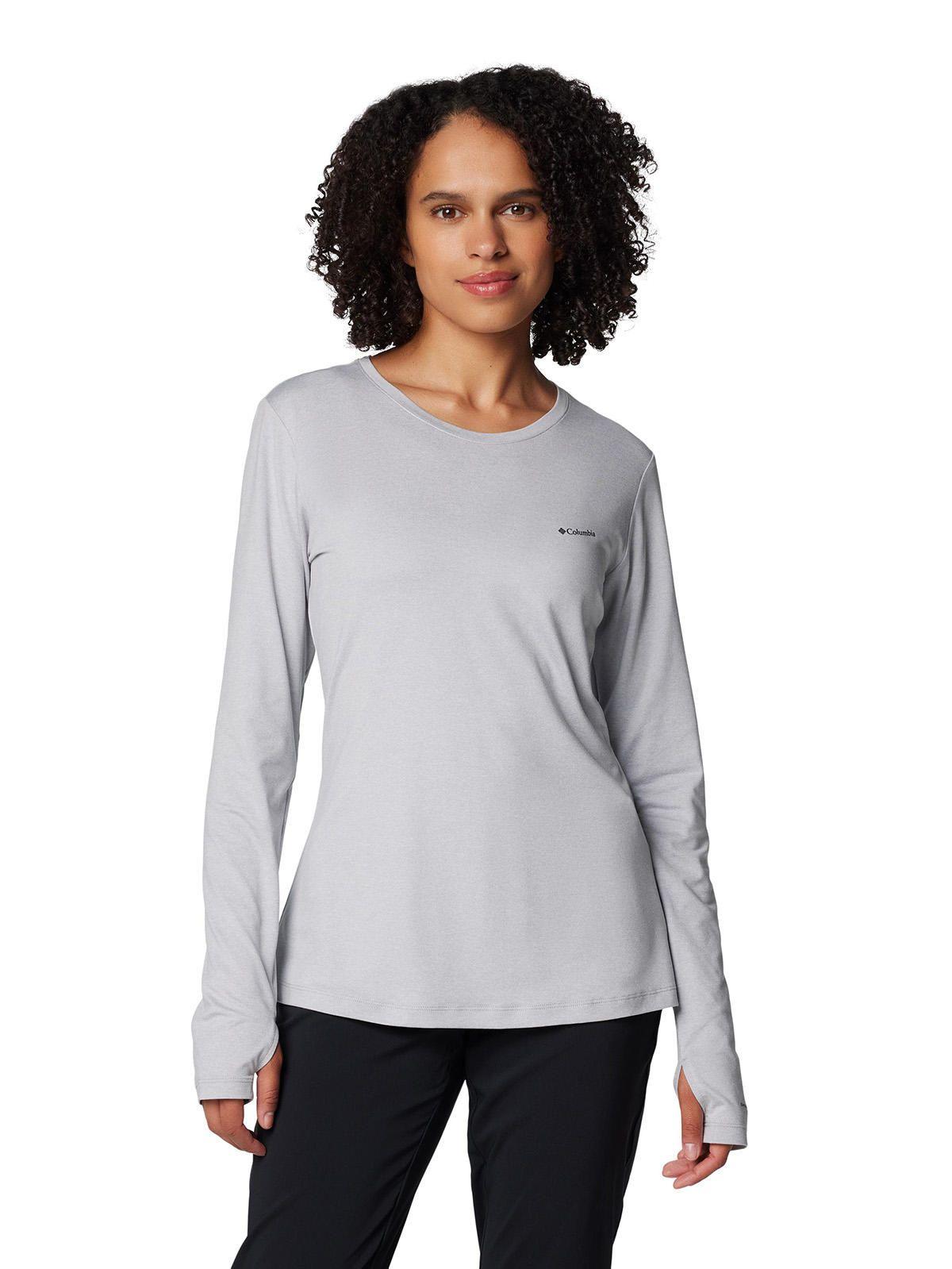 Polera Manga Larga Mujer Sloan Ridge Gris-0